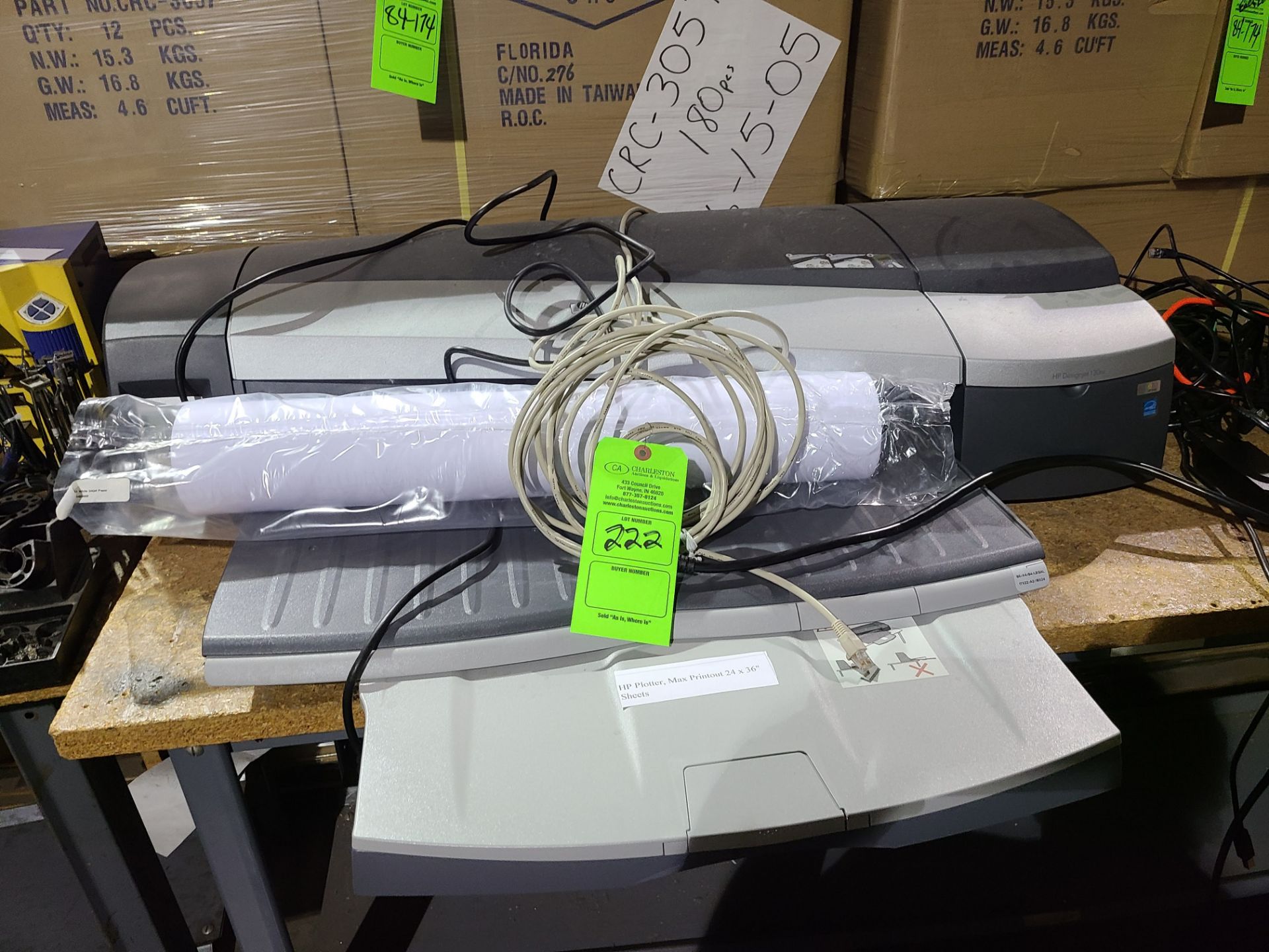 HP DESIGNJET 130NR PLOTTER 24"X36" MAX