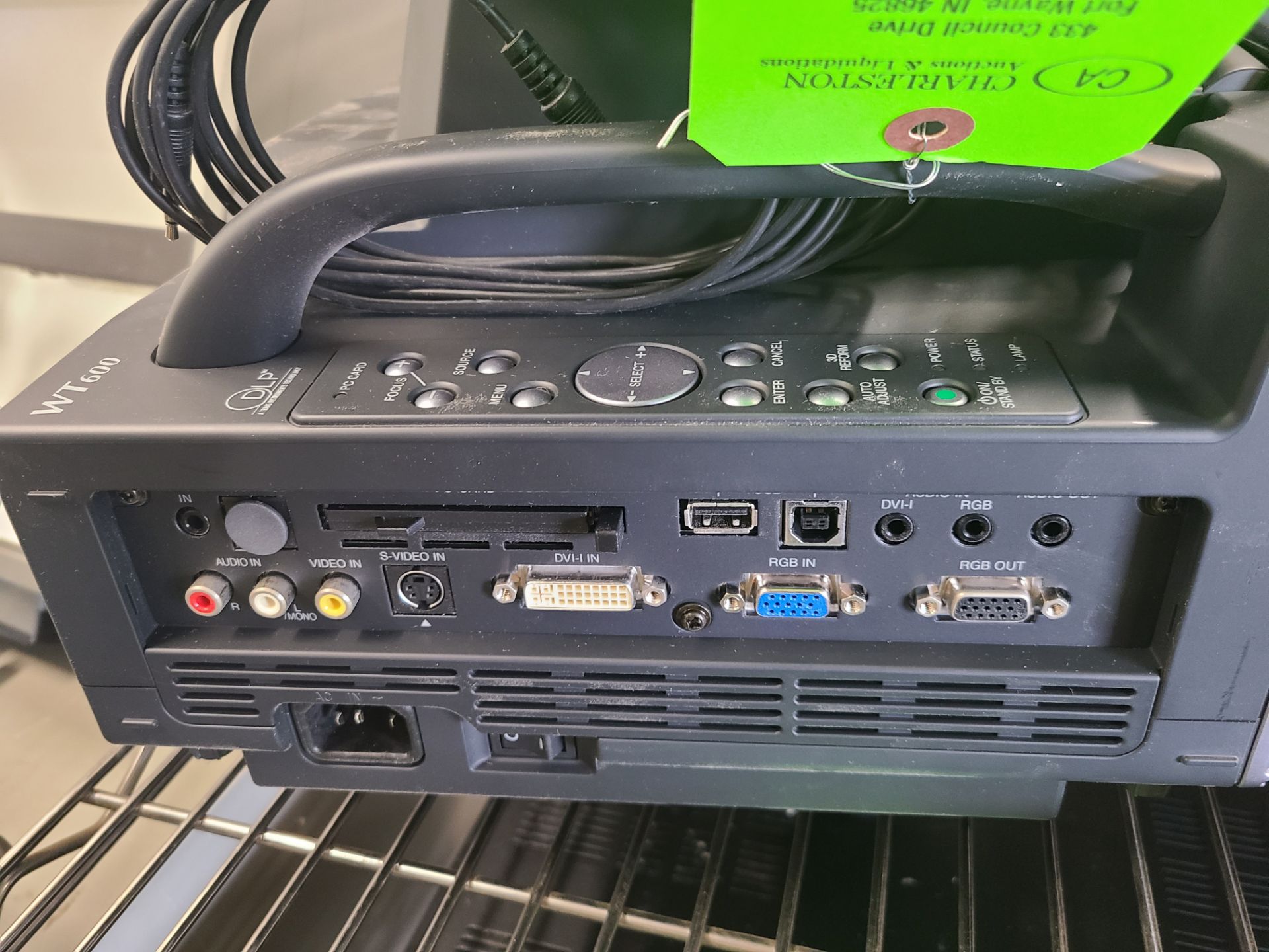 NEC PROJECTOR MODEL WT600 - Image 2 of 2