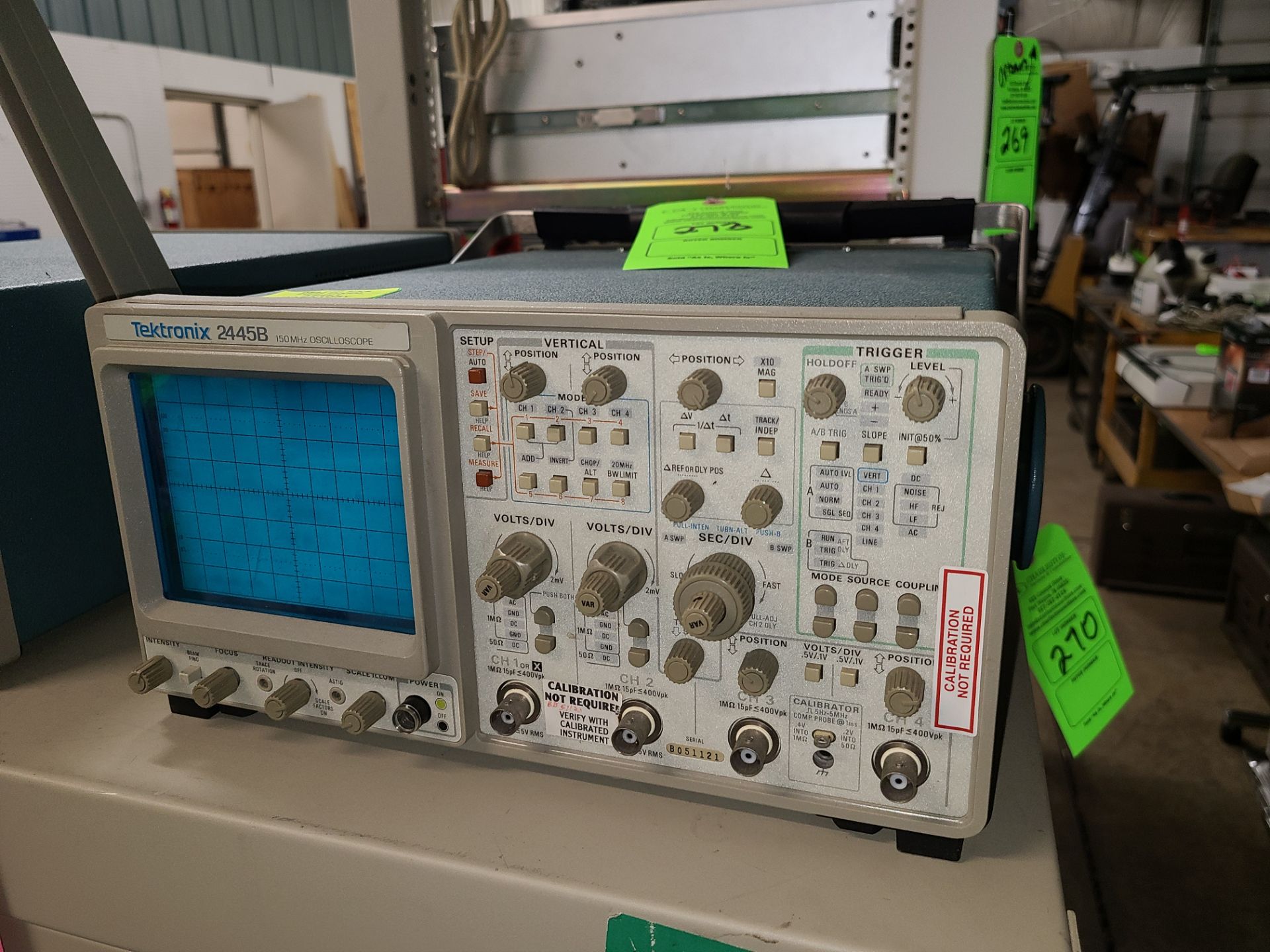 TEKTRONIX 2445B 150 MHZ OSCILLOSCOPE