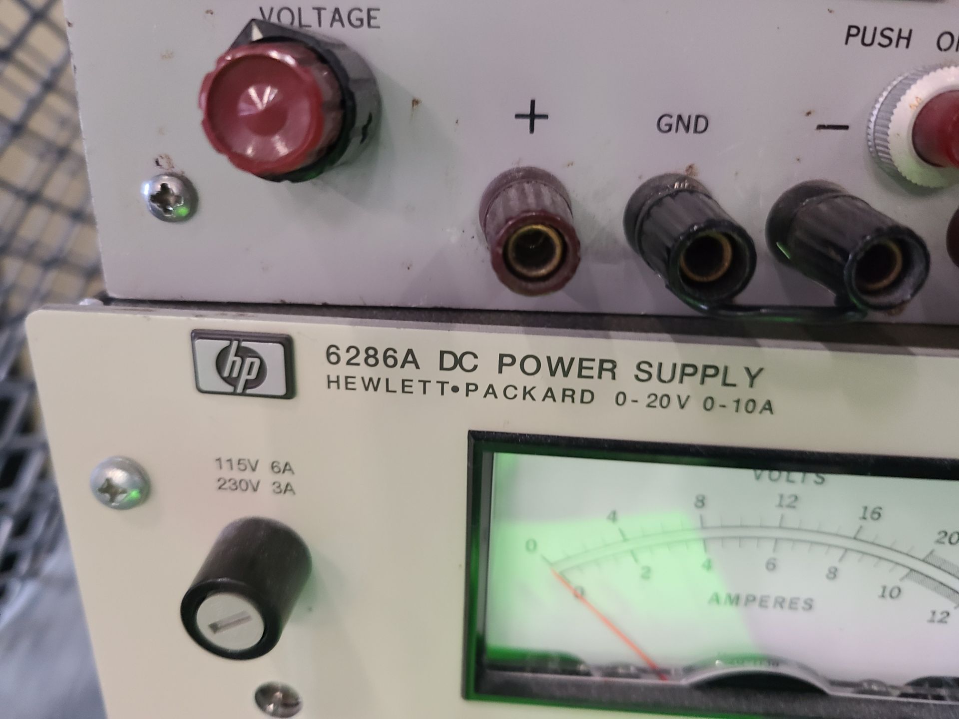 (1) HP HARRISON 6205B DUAL DC POWER SUPPLY; (1) HP 6286A DC POWER SUPPLY - Image 3 of 3