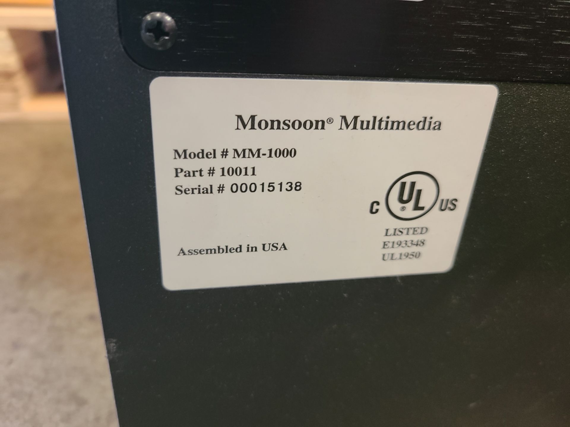 MONSOON COMPUTER SPEAKERS MODEL # MM-1000 - Image 2 of 3