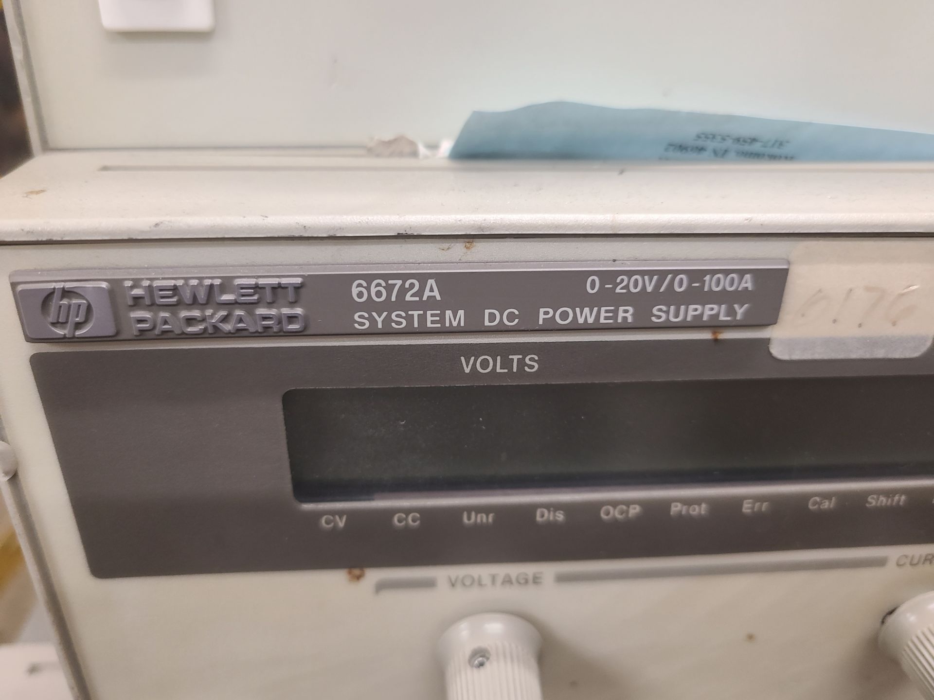 HP 6672A SYSTEM DC POWER SUPPLY - Image 2 of 2