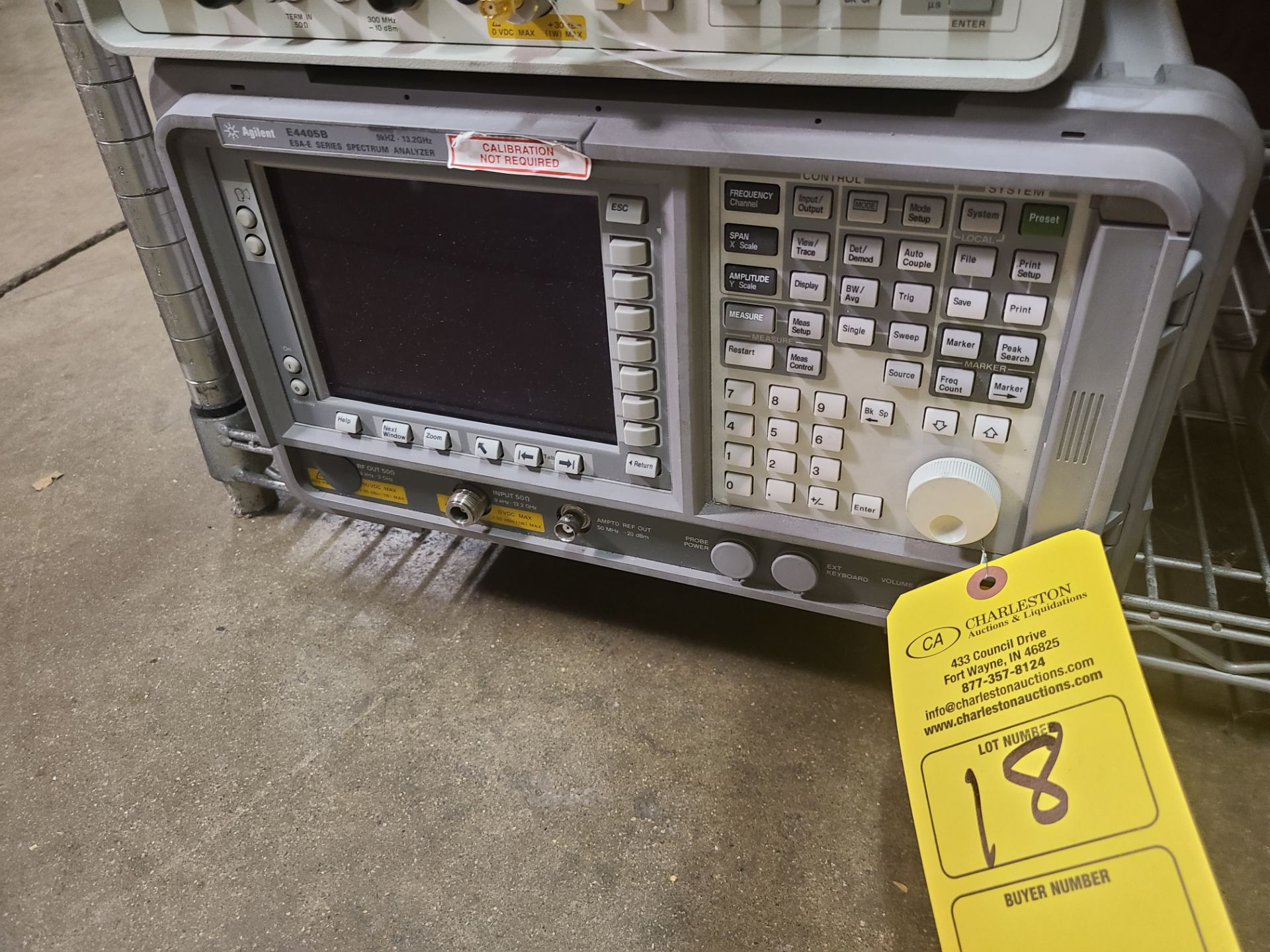 AGILENT E4405B ESA-E SERIES SPECTRUM ANALYZER