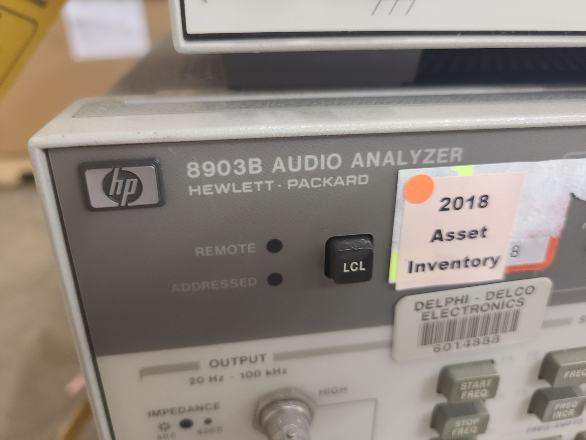 HP 8903B AUDIO ANALYZER - Image 2 of 2