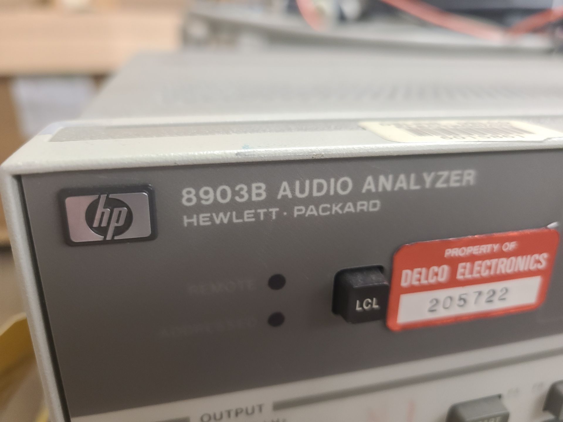 HP 8903B AUDIO ANALYZER - Image 2 of 2