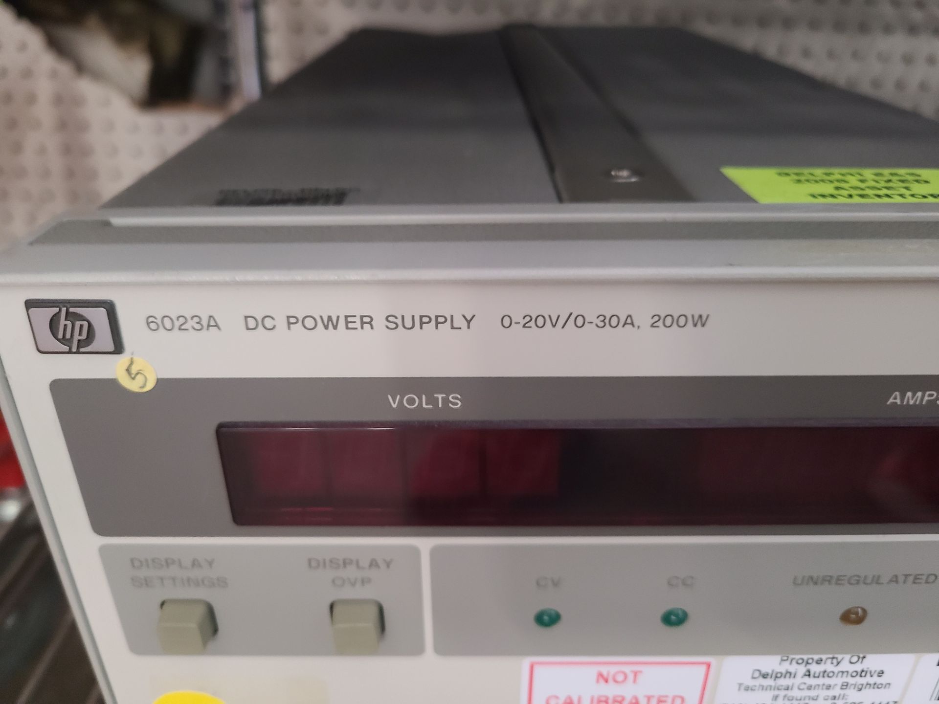 HP 6023A DC POWER SUPPLY - Image 2 of 2