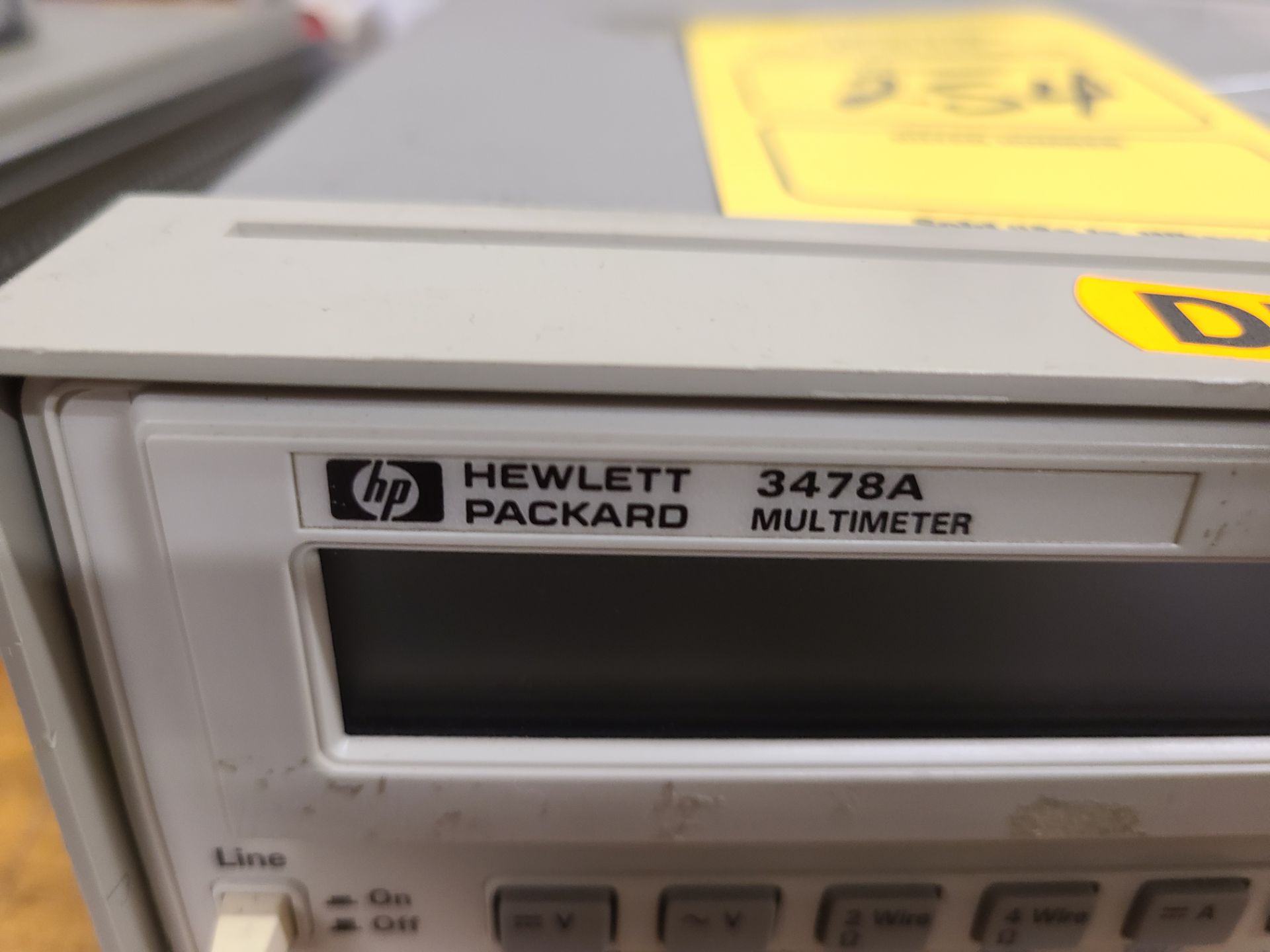 HP 3478A MULTIMETER - Image 2 of 2