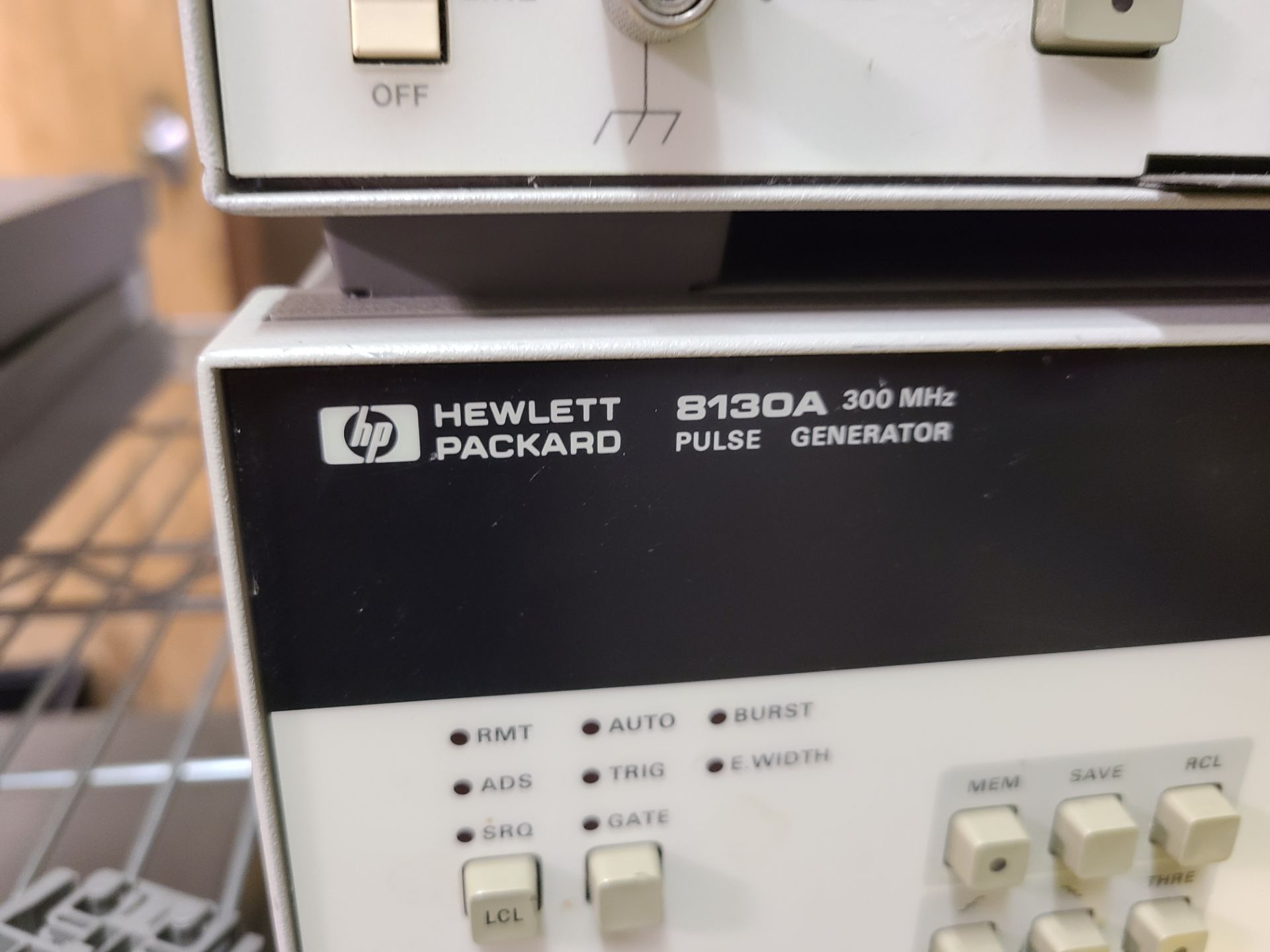 HP 8130A 300 MHZ PULSE GENERATOR - Image 2 of 2