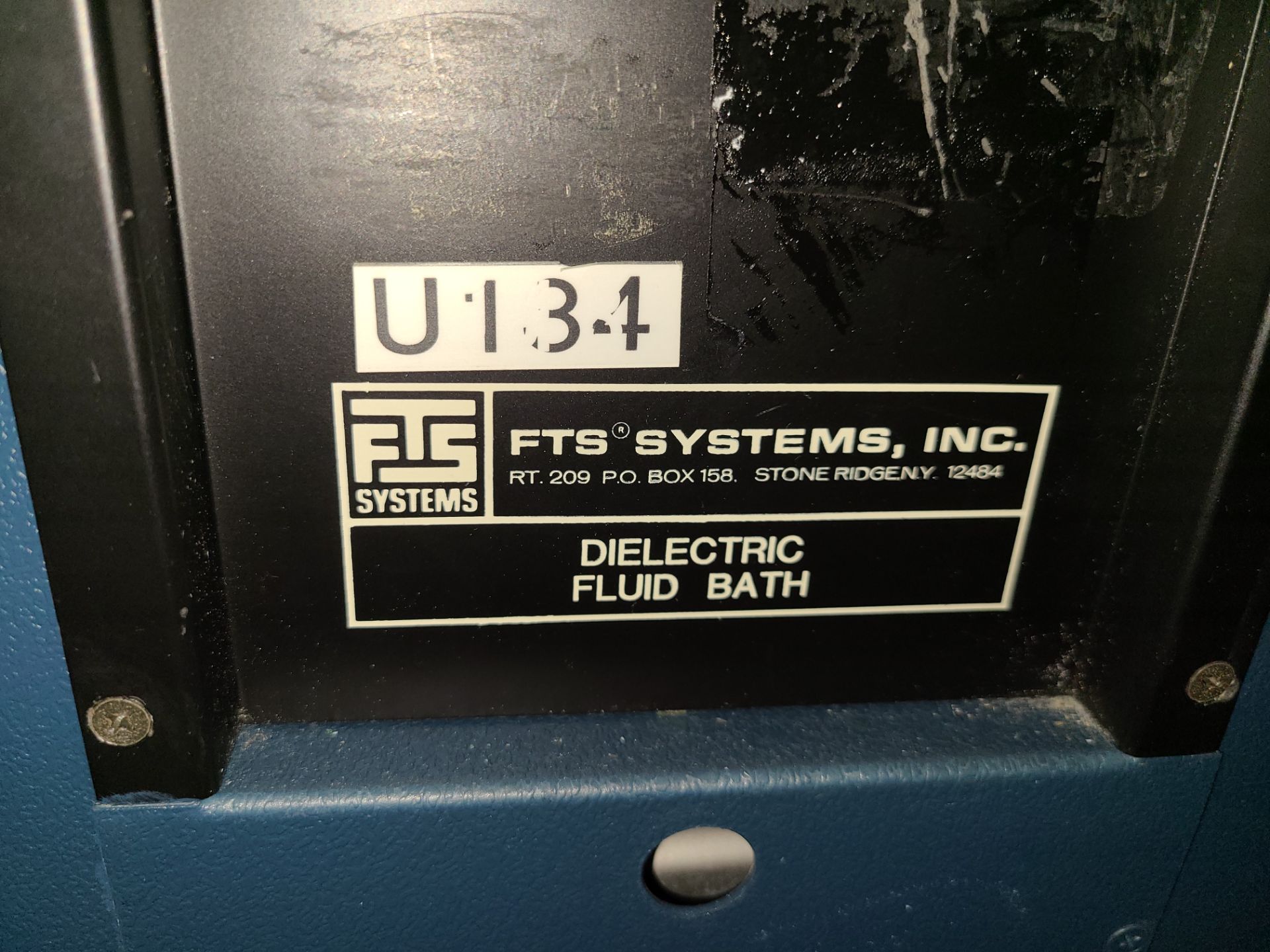 FTS SYSTEMS DFB-75A-0 DIELECTRIC FLUID BATH SERIAL NUMBER DFB-1-86-94 - Image 2 of 2