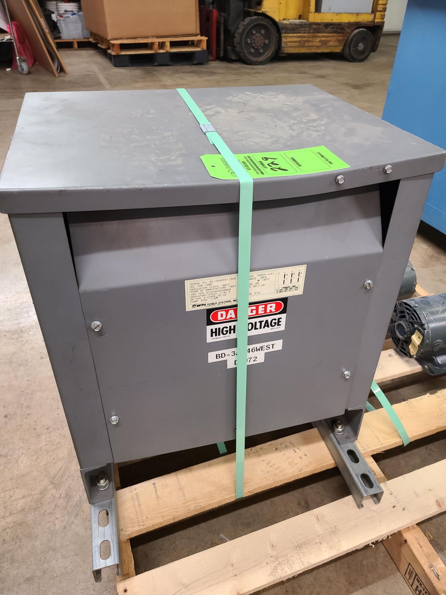 WPI POWER SYSTEMS DRY TYPE TRANSFORMER 50 KVA 3PH 60 HZ