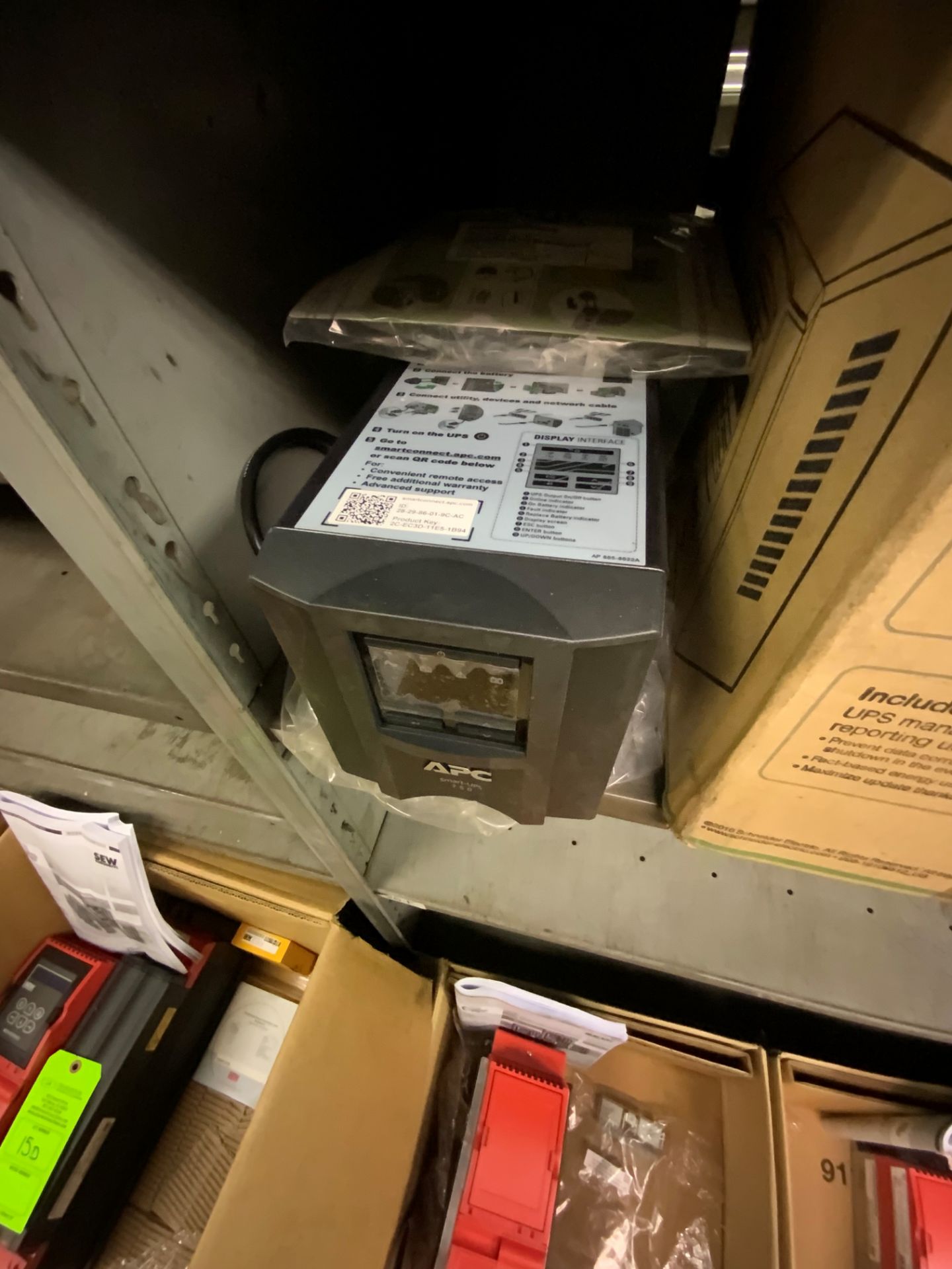 (2) SCHNEIDER ELECTRIC 10 HP AC SPEED DRIVE(S) & APC SMART UPS 750 - SEE PICTURES - Image 3 of 3