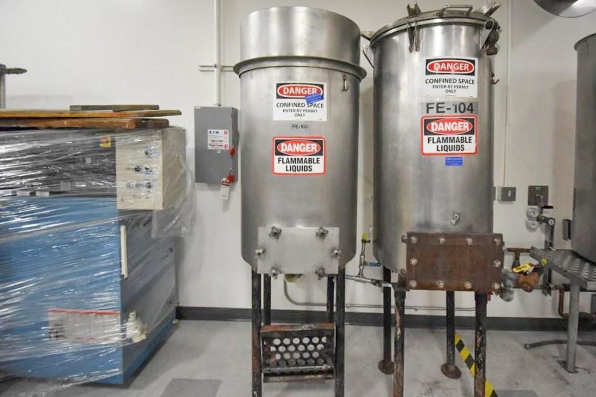 Stainless Steel Holding Tanks With Electric Heaters 137 Gal - Lot of 3 - Image 2 of 9