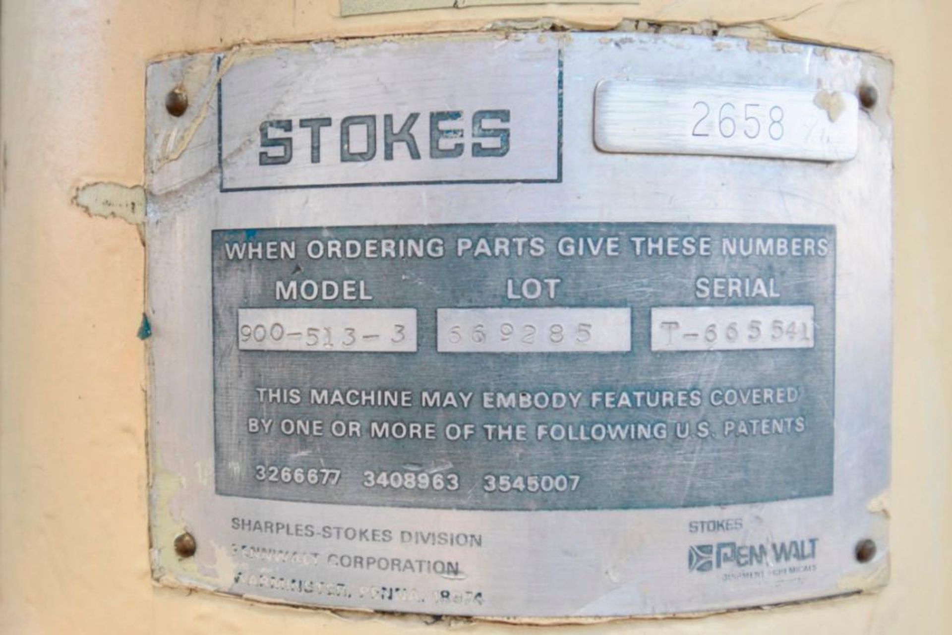 Stokes 35 Station Tablet Press - Image 9 of 9