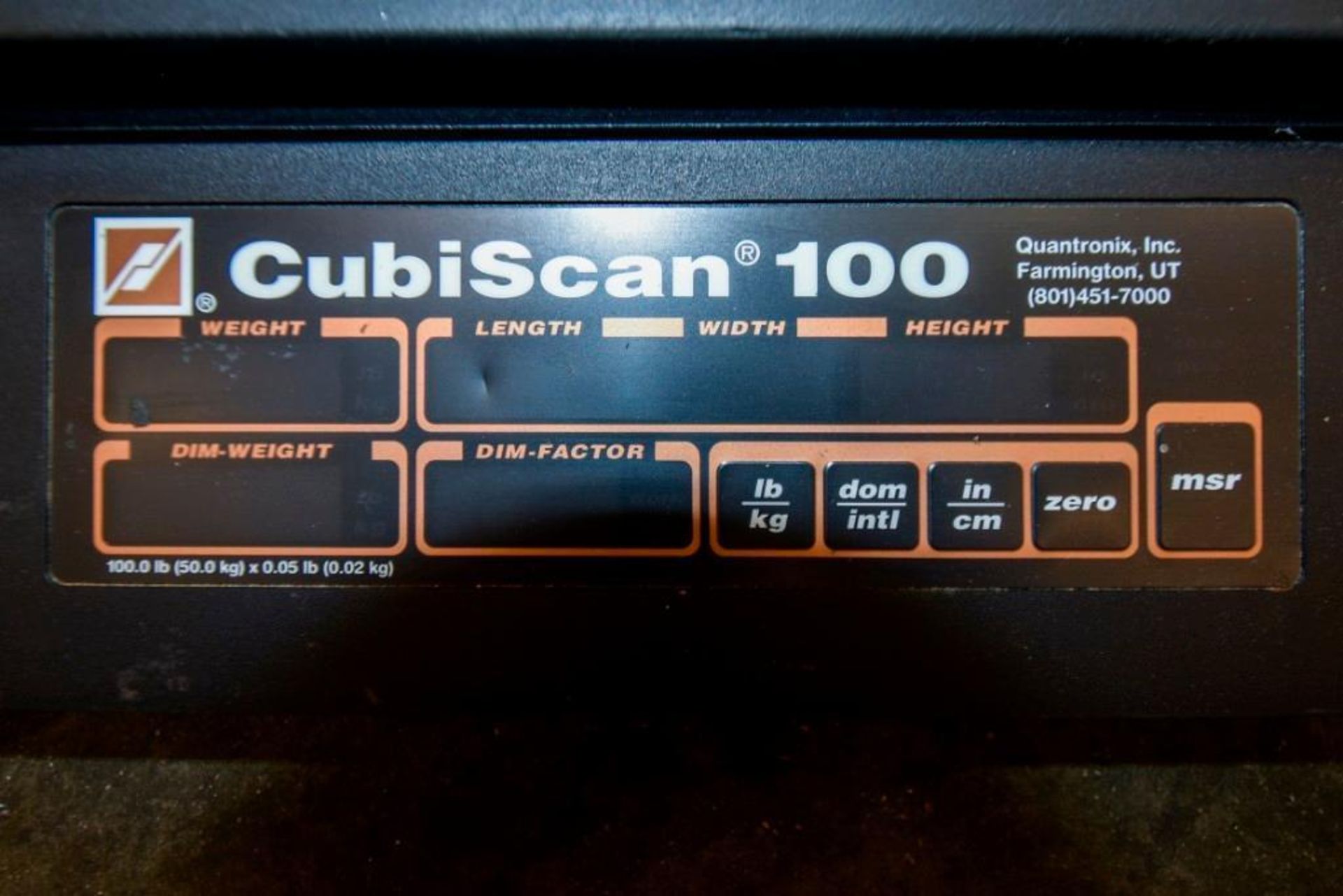 CubiScan Scale MDL CS100-L - Image 5 of 6