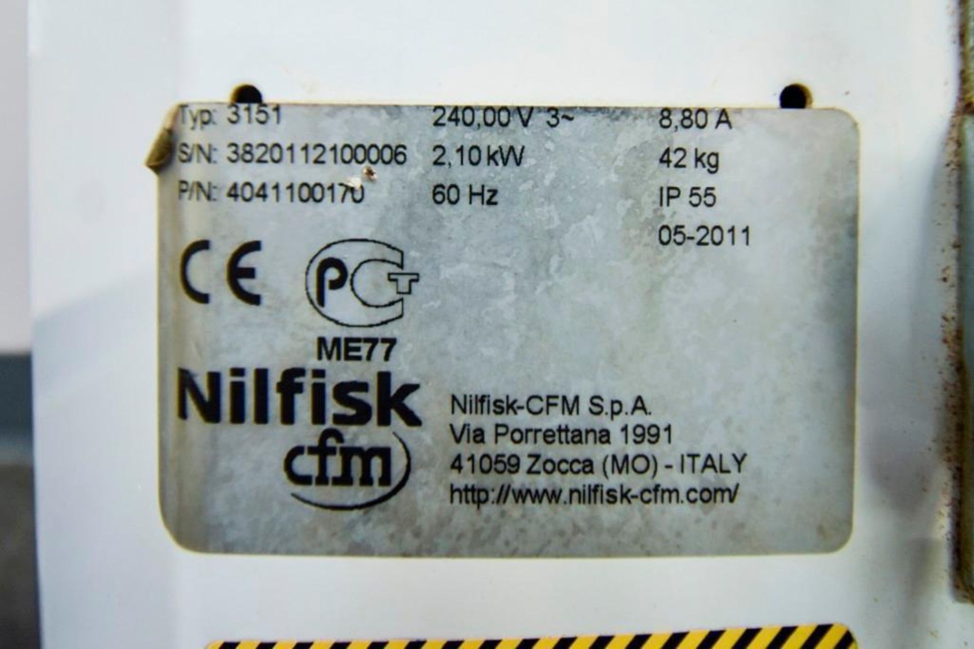 Nilfisk CFM Vaccum MDL 3151 - Image 8 of 8