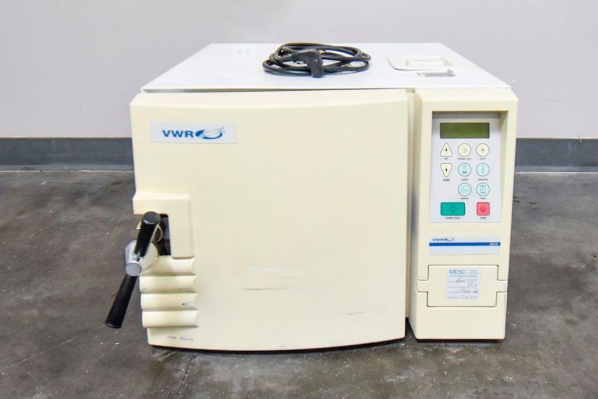 VWR Autoclave MDL AS12