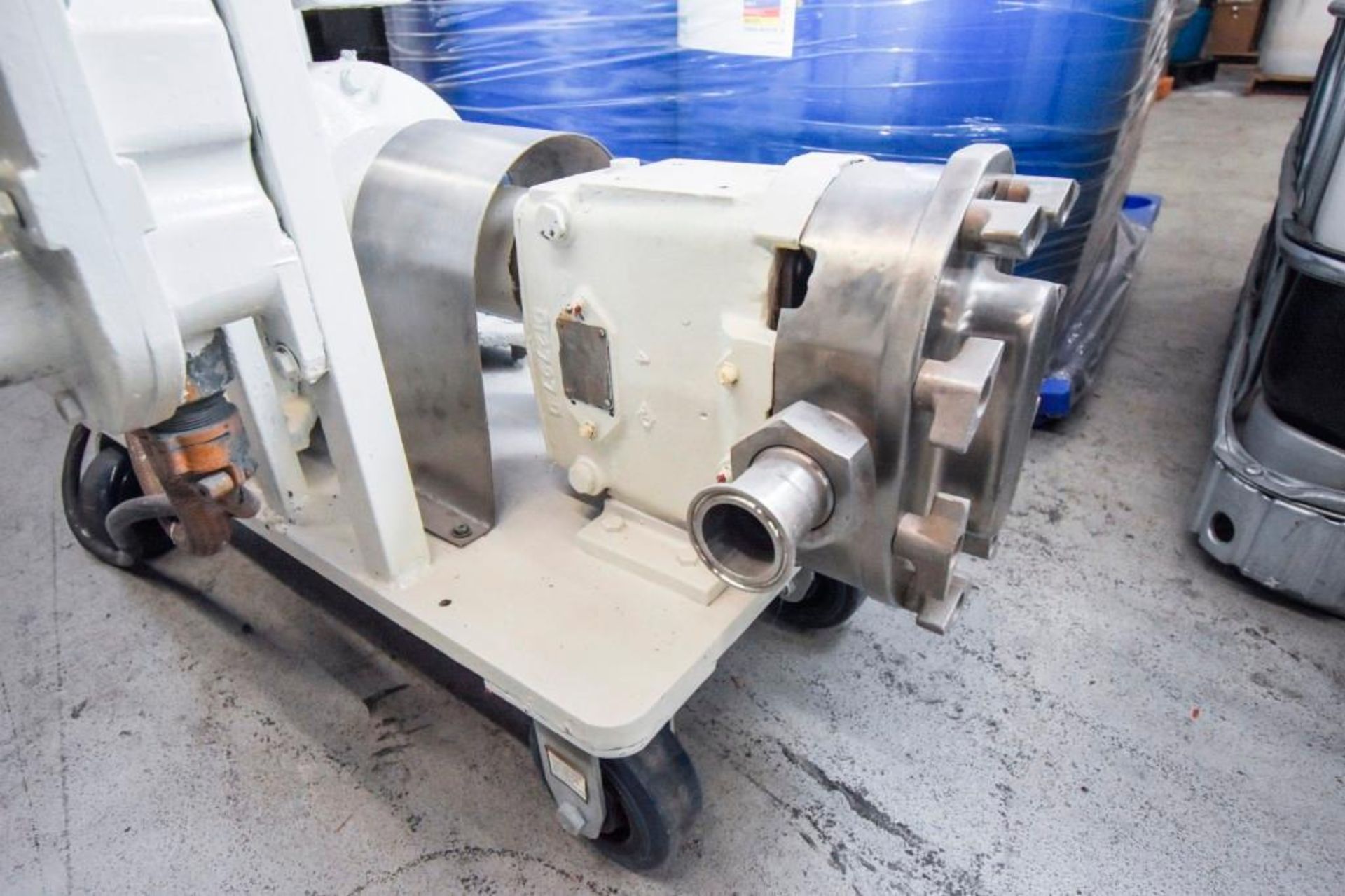 Reeves Positive Displacement Pump on Cart - Image 5 of 19