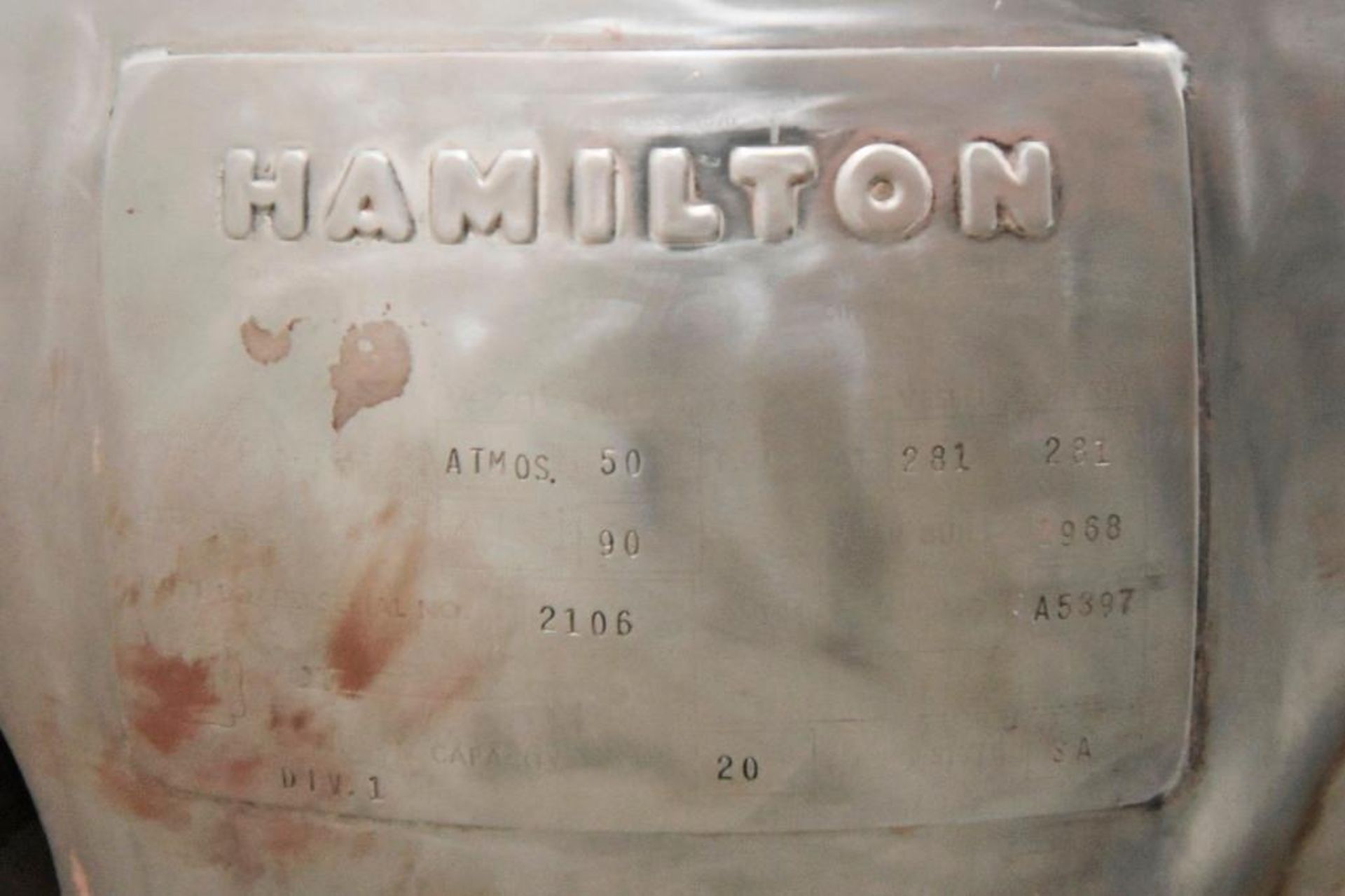 Hamilton Full Jacketed Kettle With High Sheer Agitation - Image 11 of 12