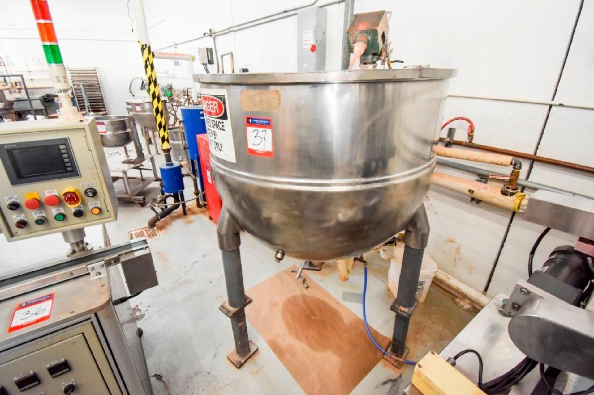 2/3 Jacketed With High Speed Agitation Mixer - Image 2 of 13