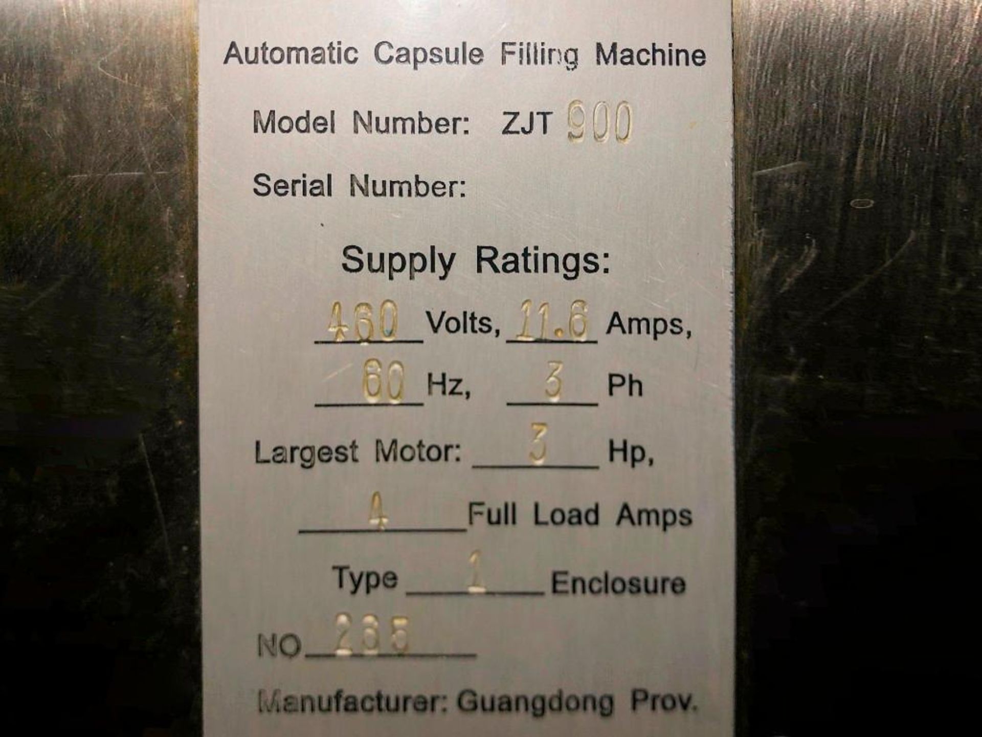 ZJT 900 Automatic Encapsulation Machine - Image 9 of 30