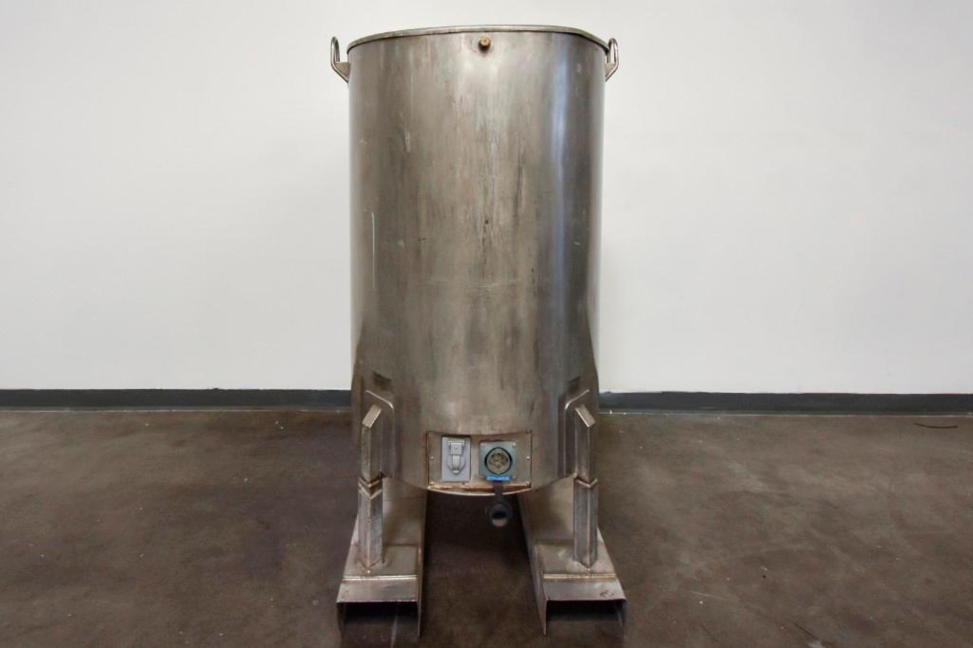 Jacketed Stainless Steel Holding Tank 340L