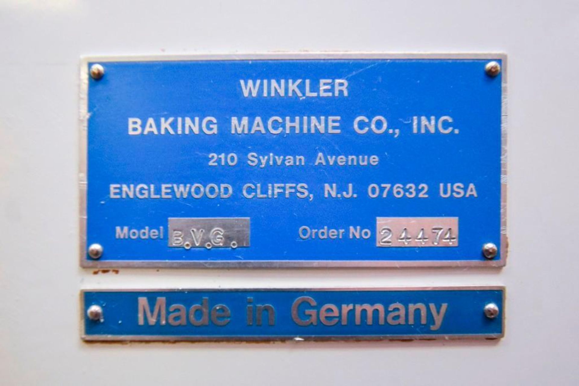 Winkler Baking Machine Proofer - Image 4 of 13