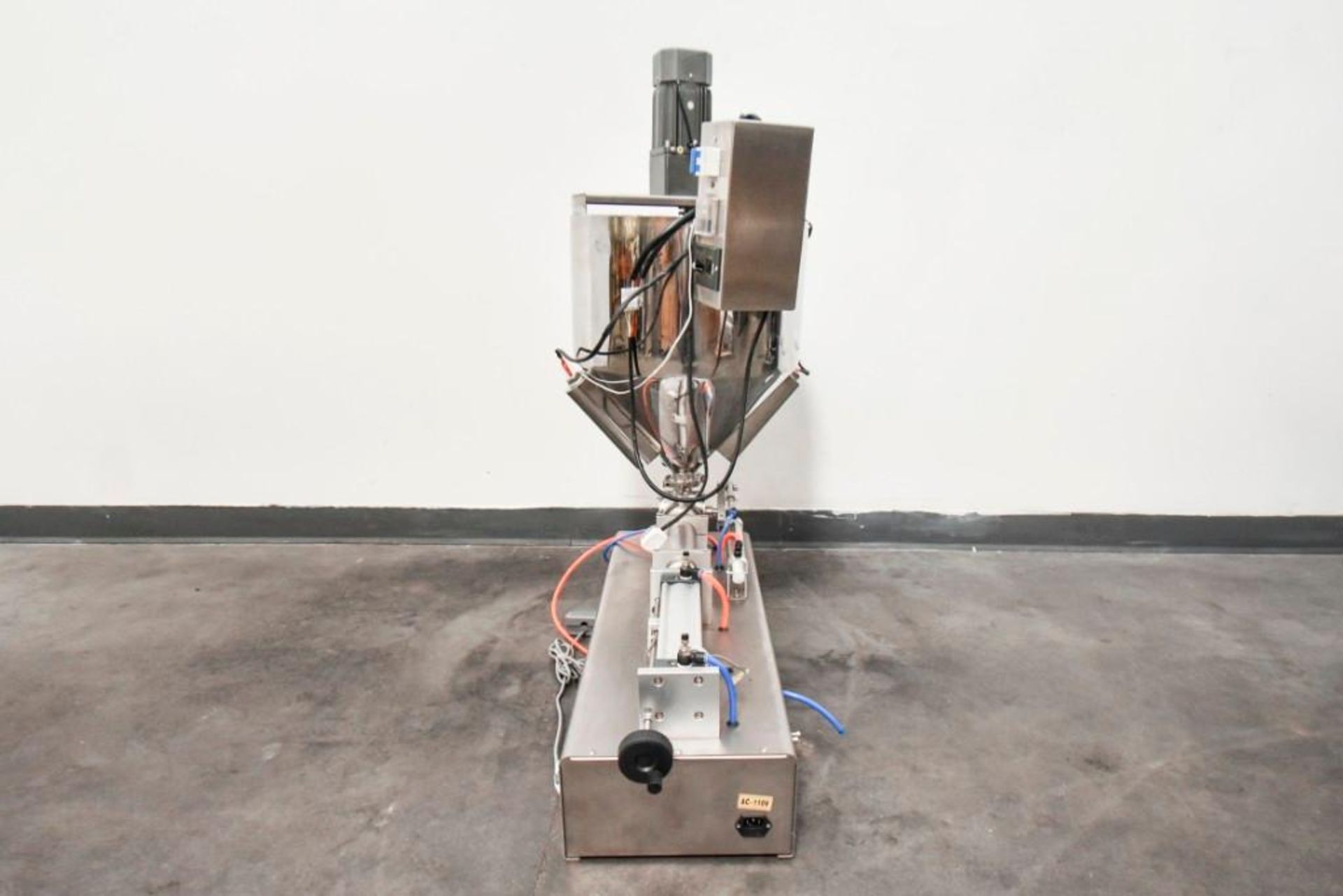 Quantitative Semi-Automatic Paste Liquid Filling Machine G1WG with Heated Hopper & Mixing Motor - Image 3 of 15