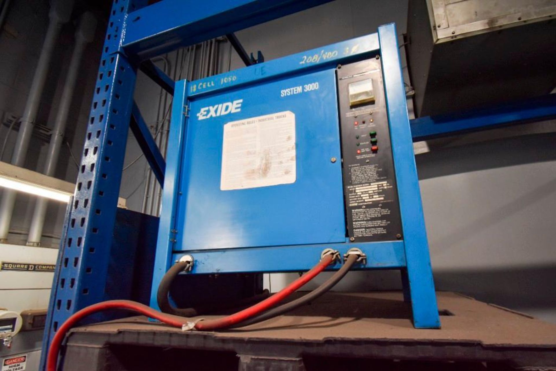 Crown Fork Lift with Exide Charger - Image 6 of 12