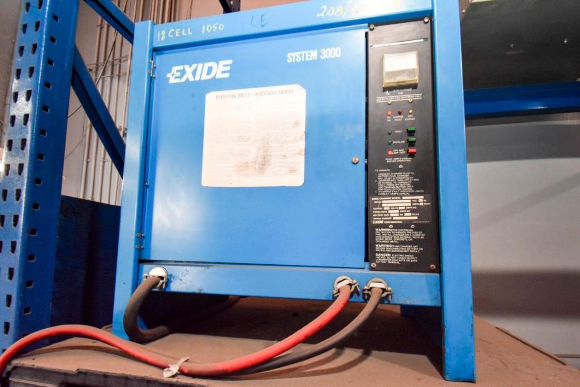 Crown Fork Lift with Exide Charger - Image 7 of 12