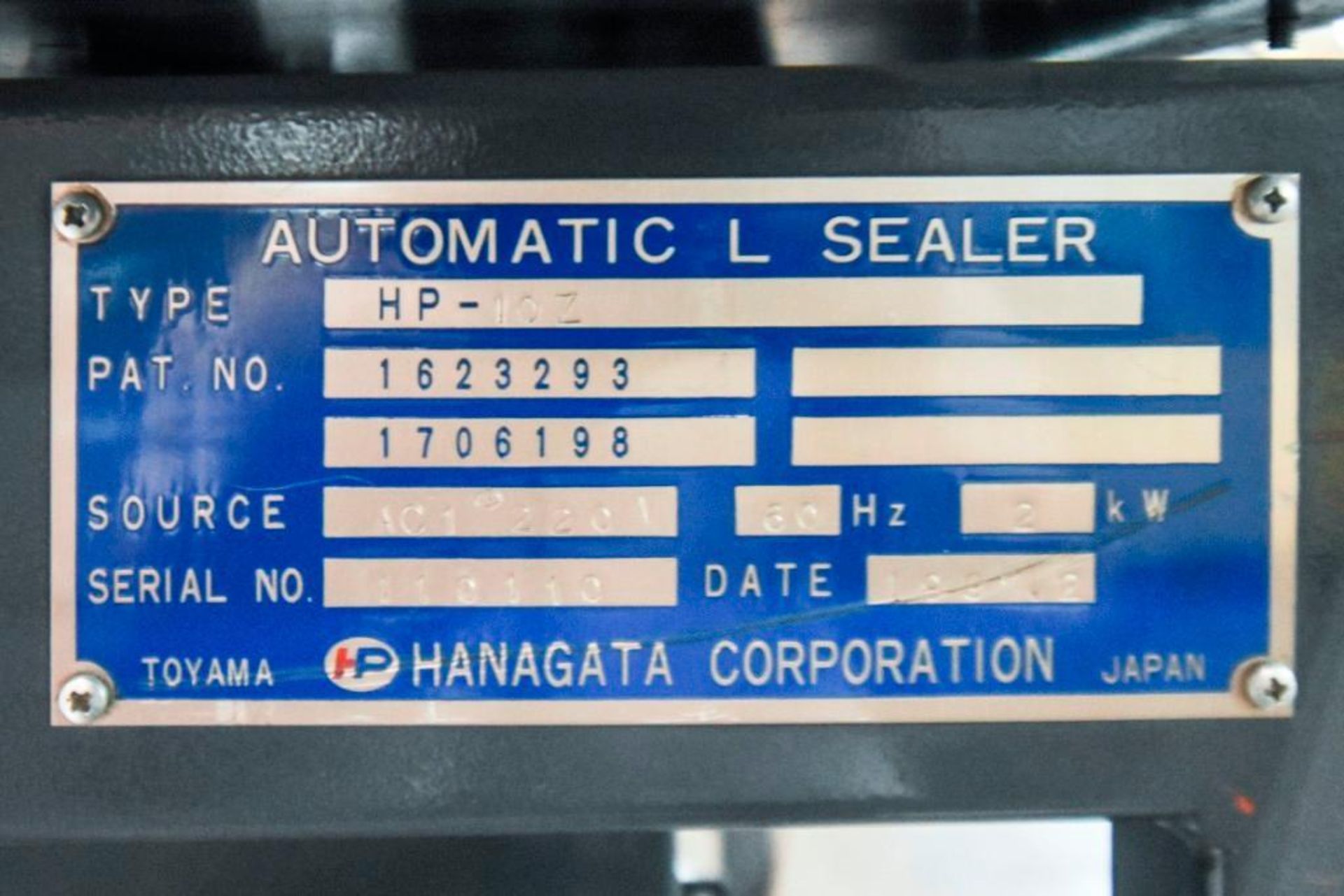 Hanagata L Bar Sealer HP 10-2 - Image 15 of 16