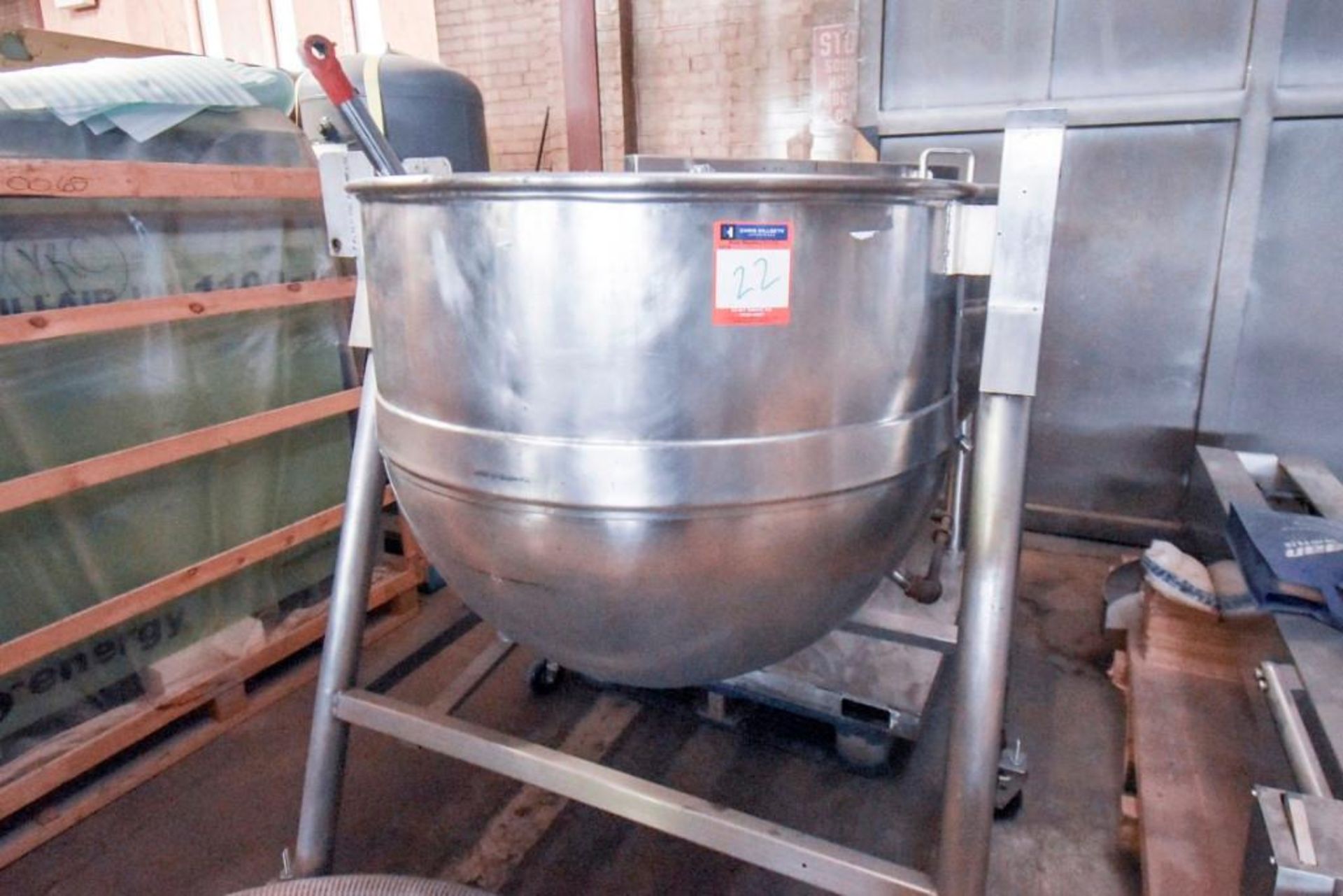 150 Gal Kettle with 2/3 Jacket - Image 2 of 7