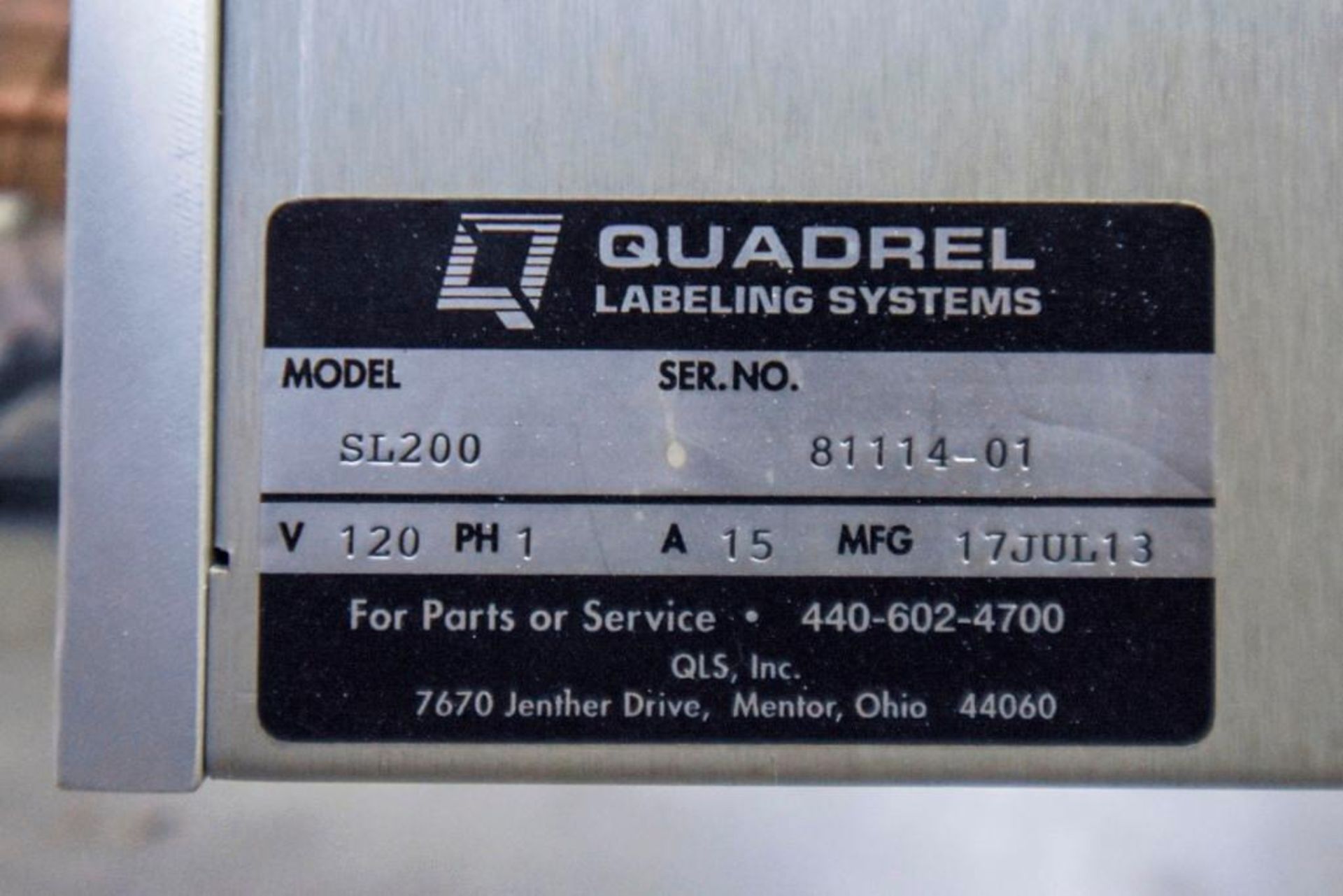 Quadrel Labeling Systems SL200 - Image 12 of 14