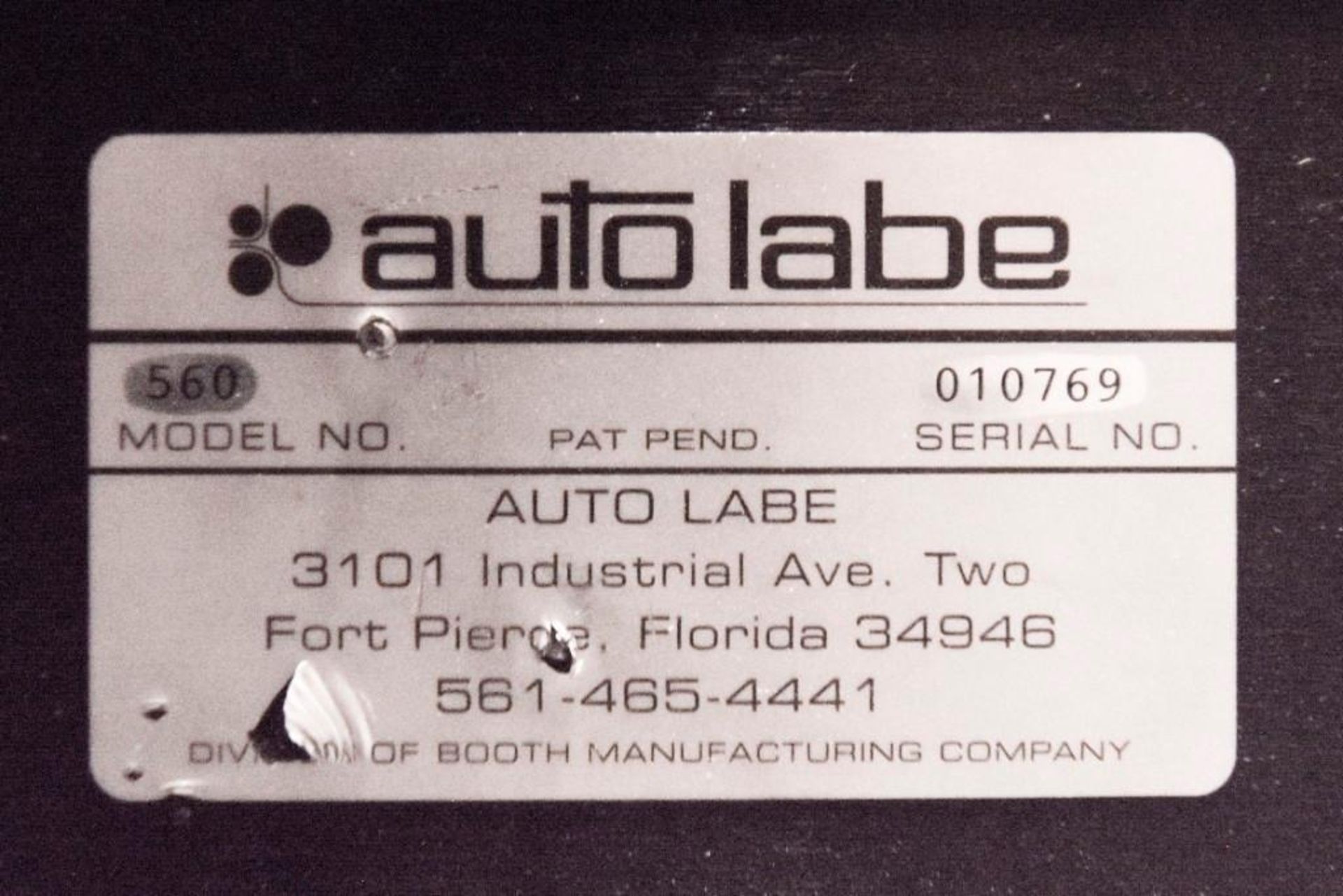 Auto-Labe Labeler 280 - Image 6 of 6