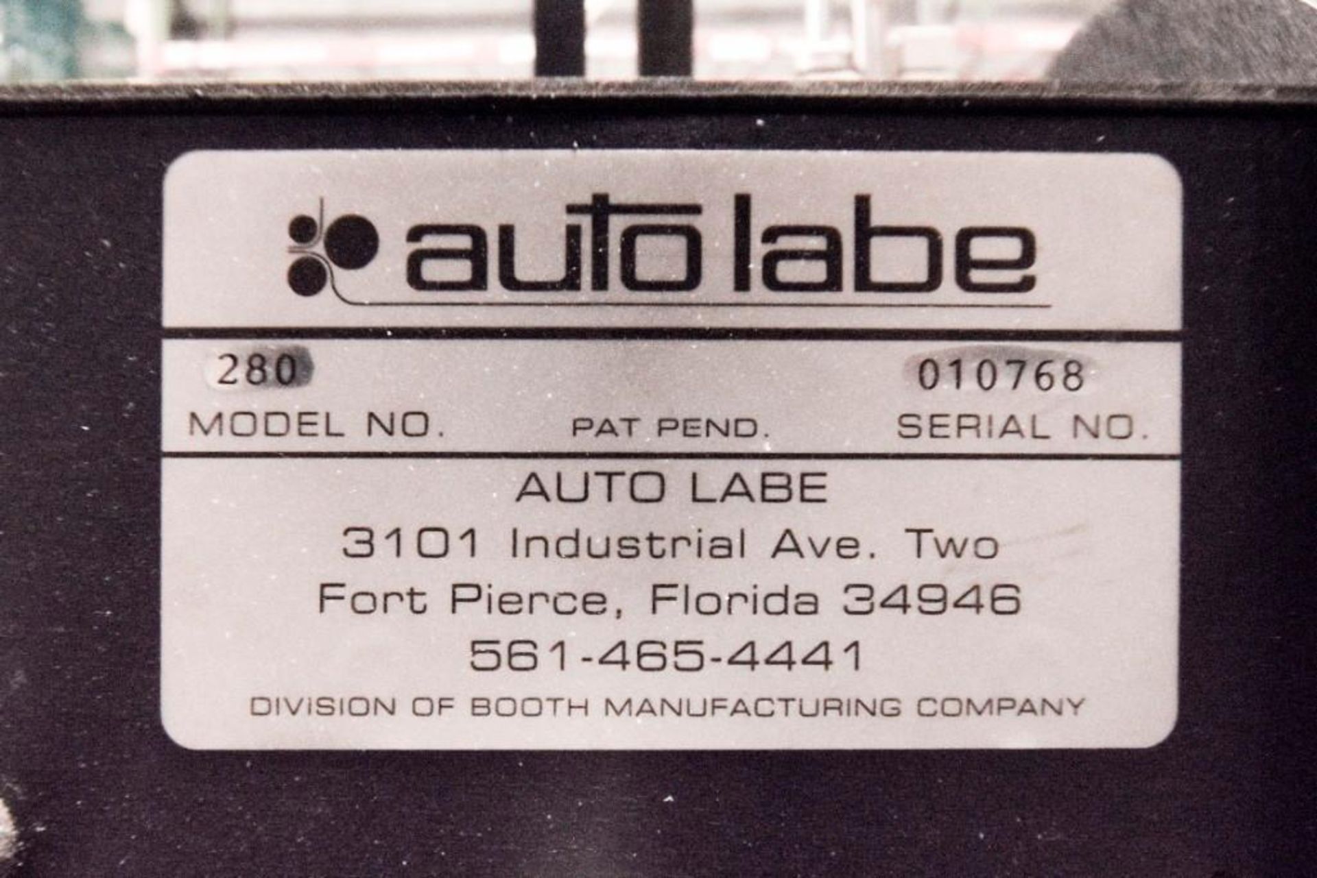 Auto-Labe Labeler 280 - Image 5 of 6