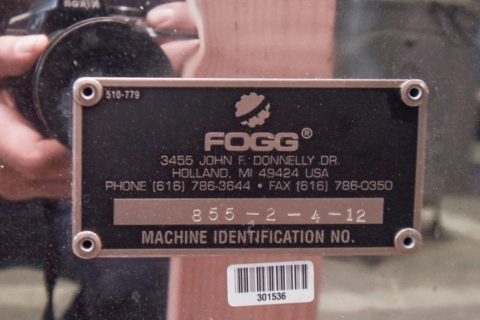 FOGG FSC Free Standing 5 Head Capper Pick & Place Control Panel - Image 9 of 15