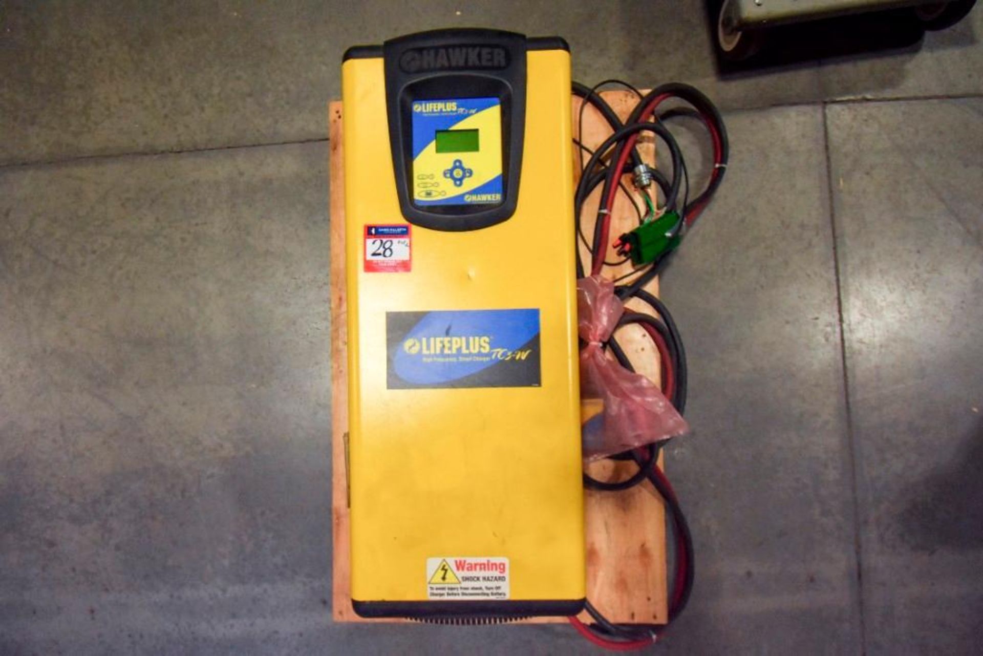 Hyster Walk Behind Pallet Jack and LifePlus Charger - Image 2 of 5