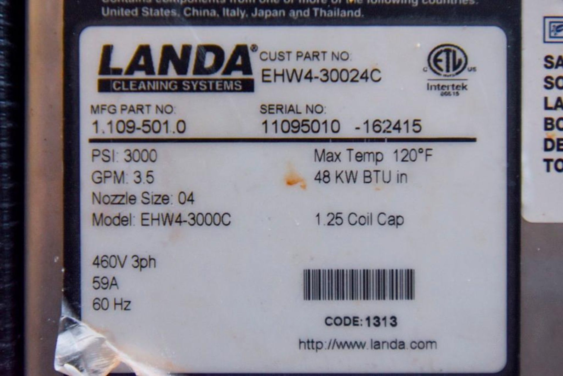Landa Power Washer - Image 2 of 3