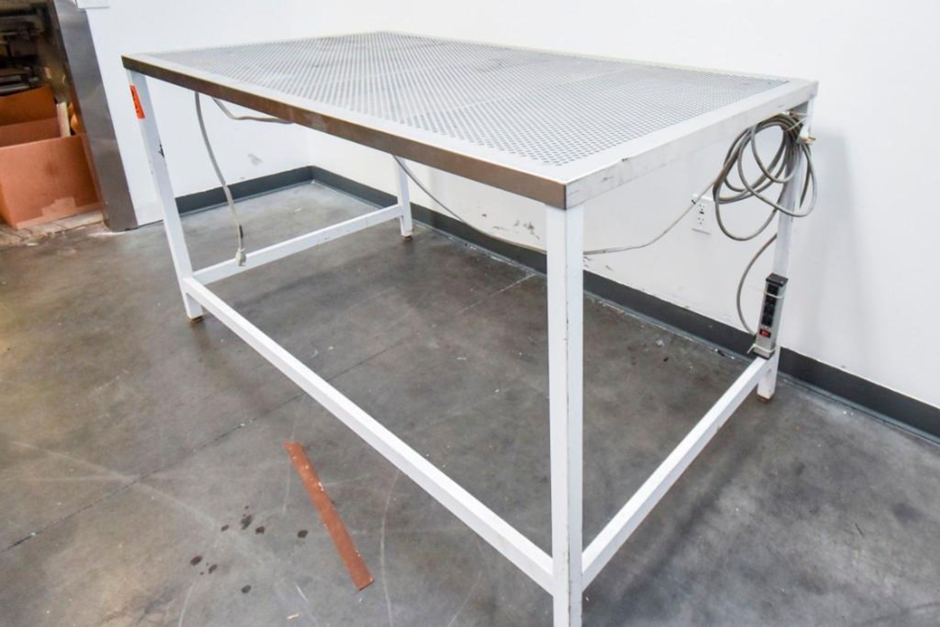 Stainless Steel Mesh Table - Image 5 of 7