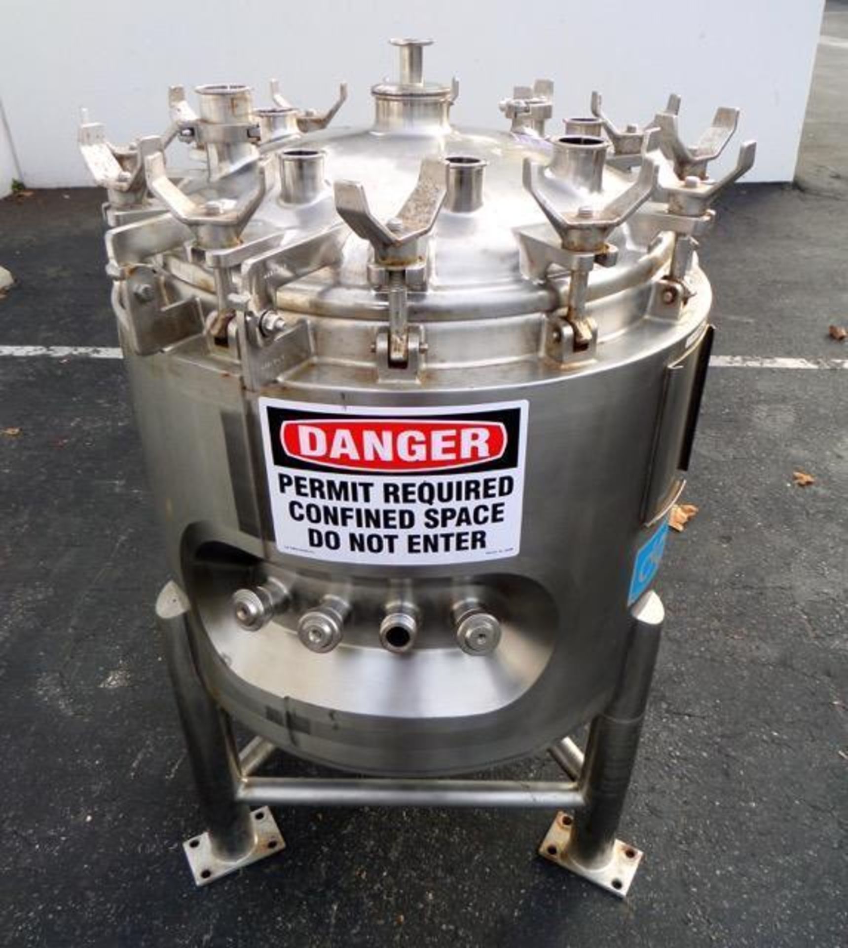 DCI Stainless Steel Bio-Reactor Tank 150 Liters - Image 2 of 7