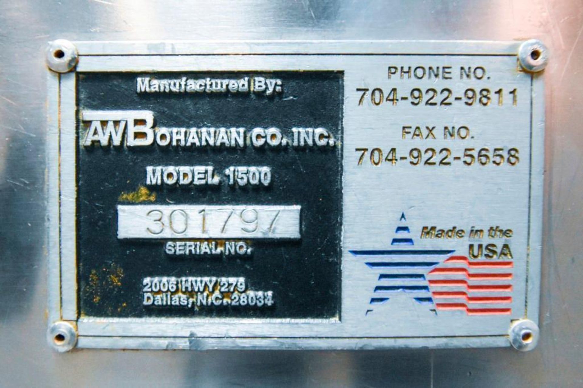 Bohanan 1500 Encapsulation Machine 12 Hole - Image 9 of 9