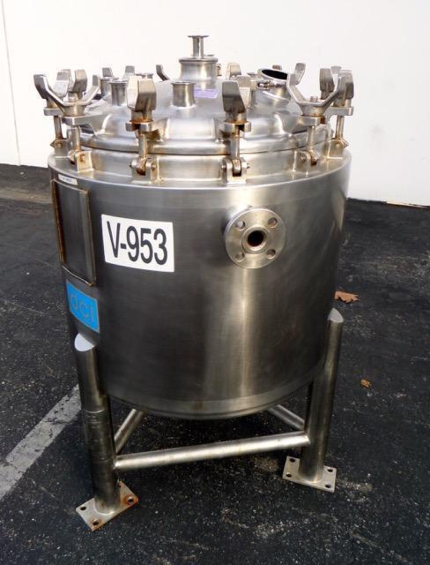 DCI Stainless Steel Bio-Reactor Tank 150 Liters