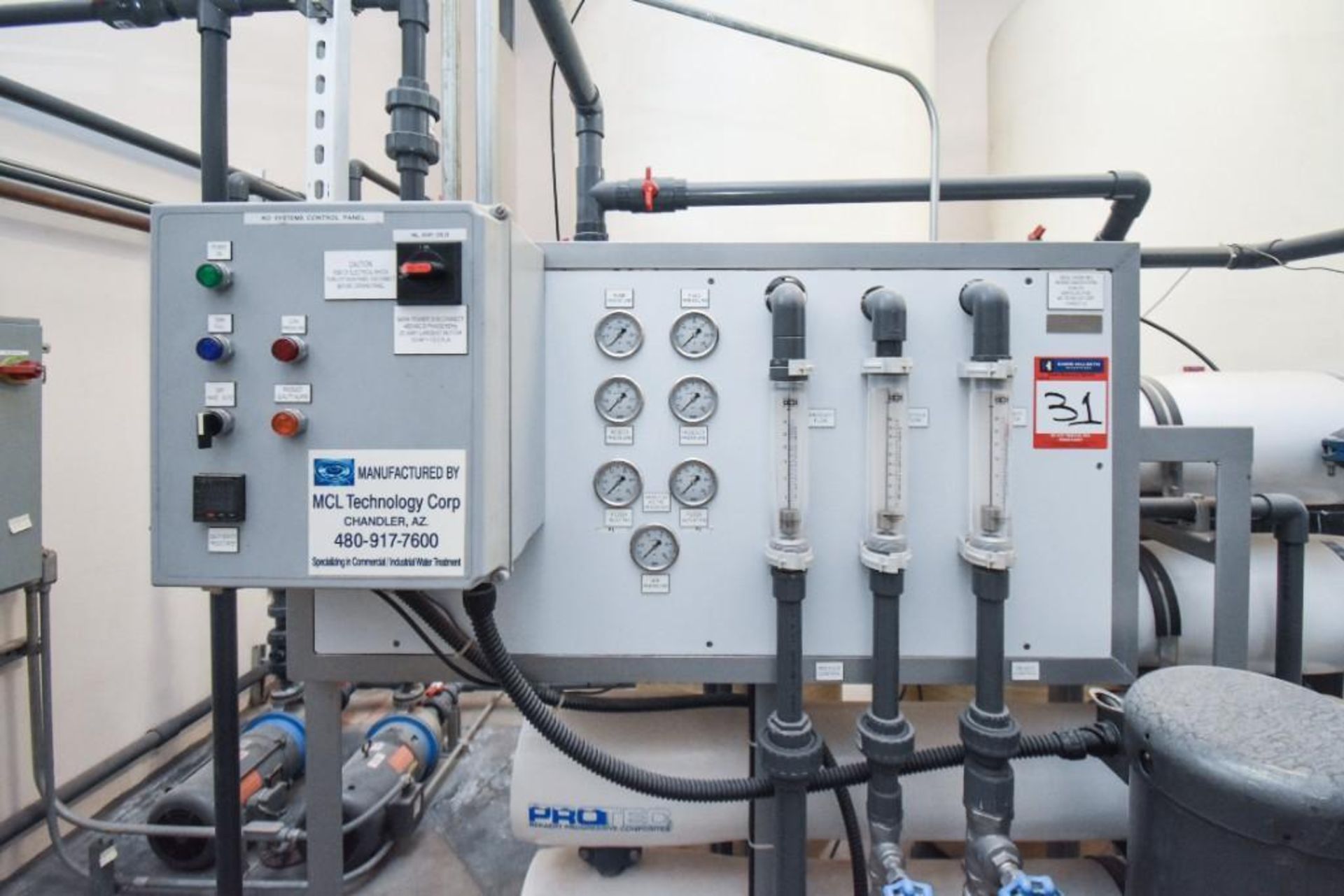 MCL Technology Corp Reverse Osmosis System - Image 2 of 16