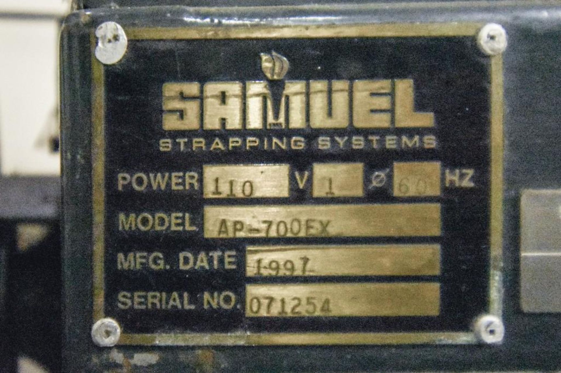 Samuel Strapping System AP700FX - Image 7 of 7