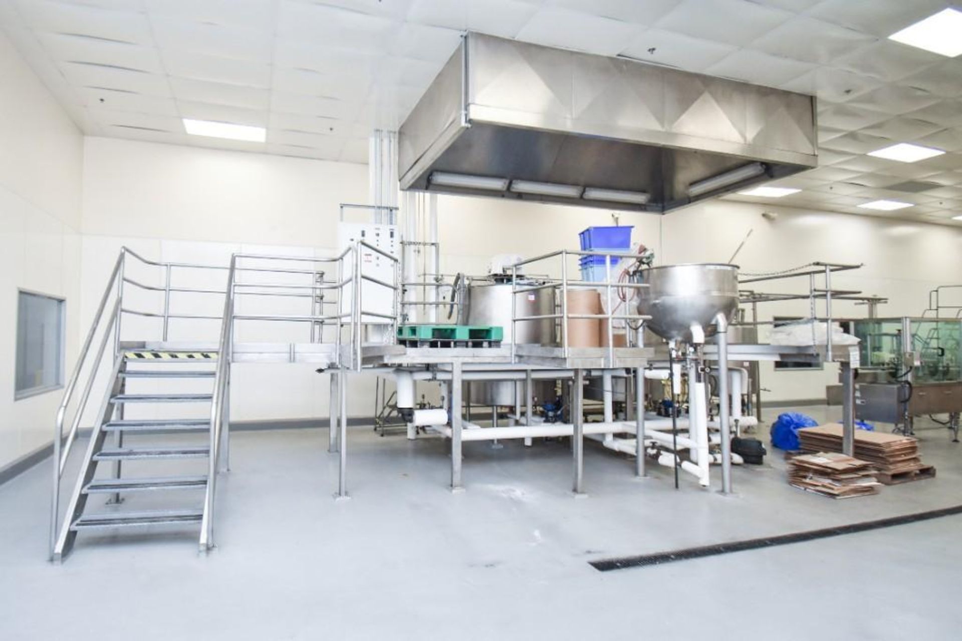 3 Jacketed Liquid Mixing Tank System