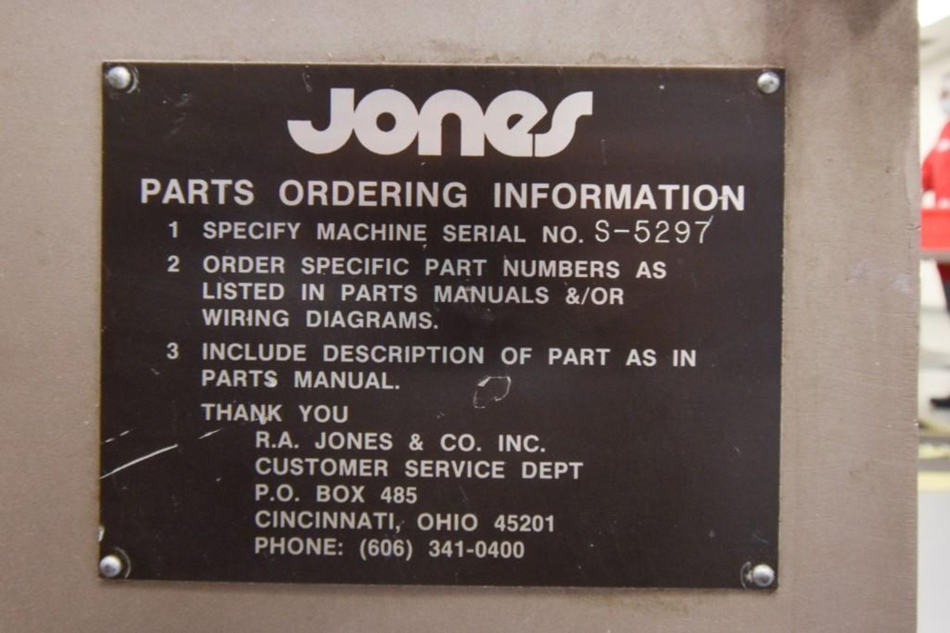 OSC S-5297 Jones Carton Erector - Image 19 of 19