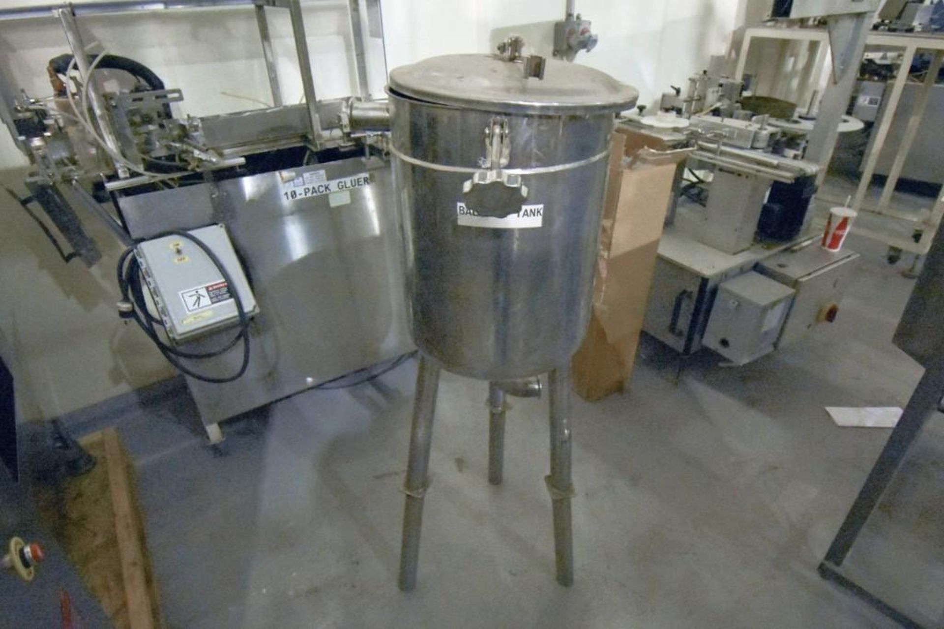 Small Stainless Steel Holding Tank 16 Gallons - Image 5 of 7