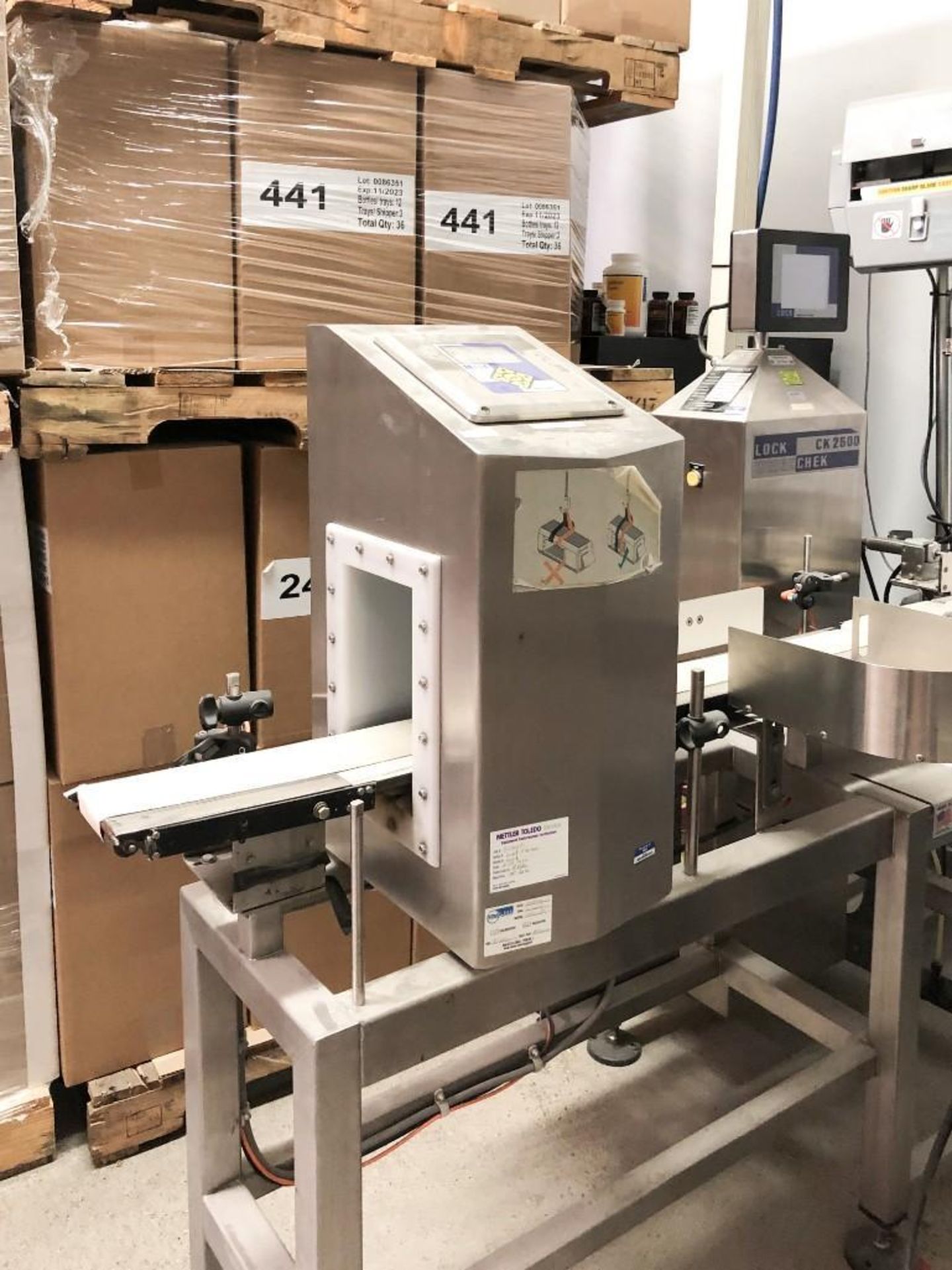 Mettler Toldeo Check Weigher and Metal Detection - Image 2 of 9