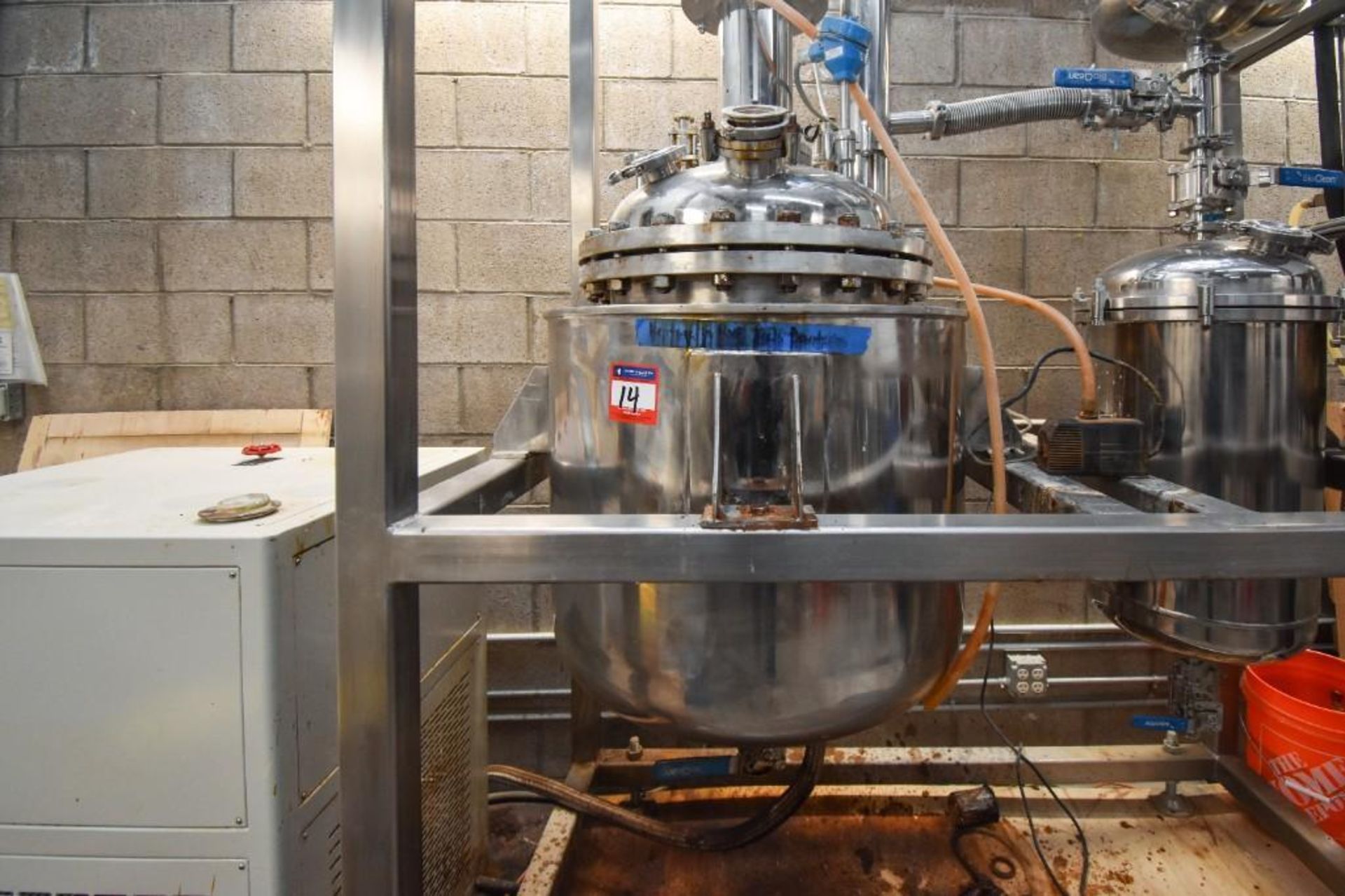 100L Bio Reactor with Skid - Image 2 of 18