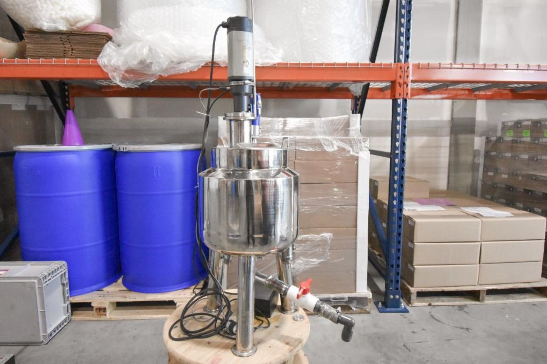 Jacketed Mixing Tank