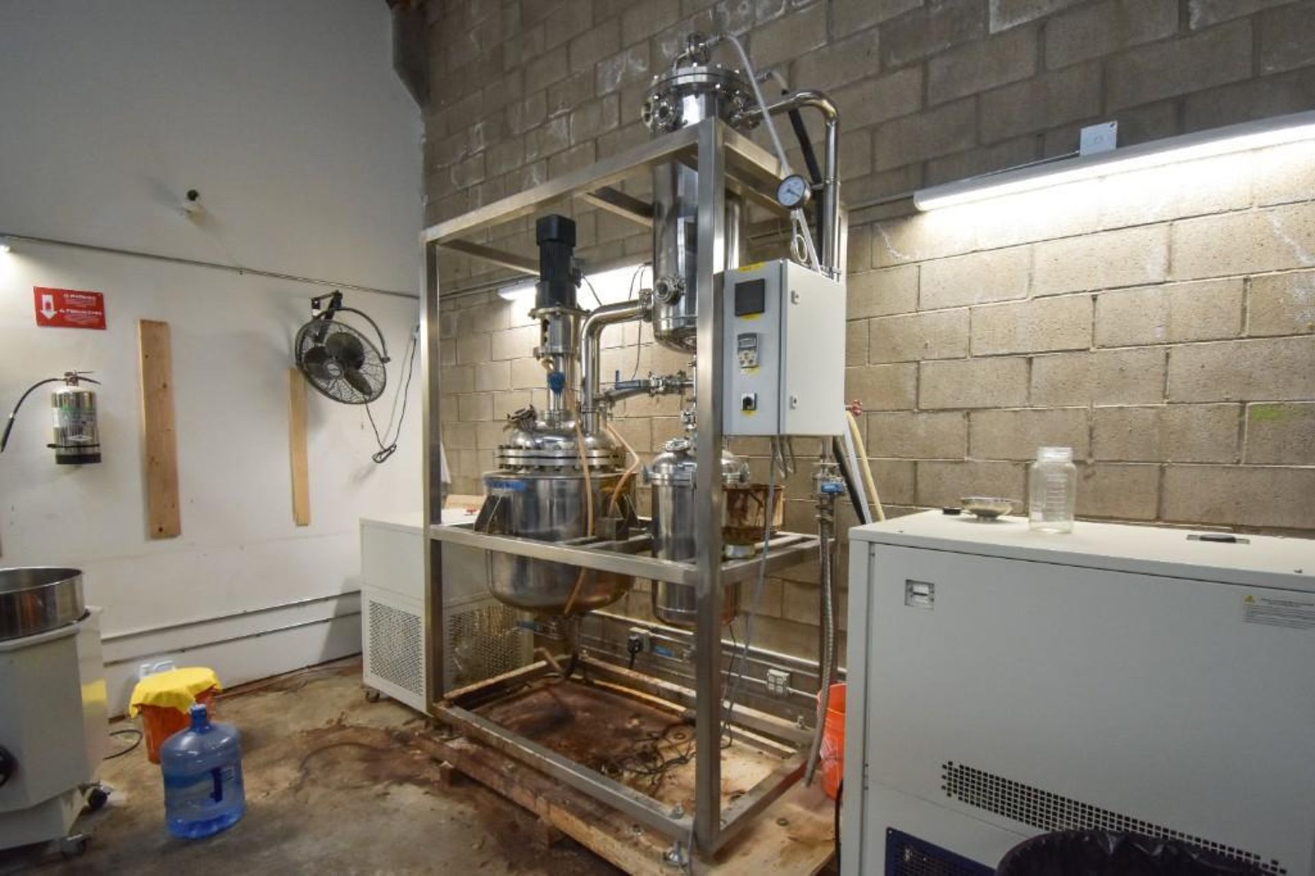 100L Bio Reactor with Skid - Image 10 of 18